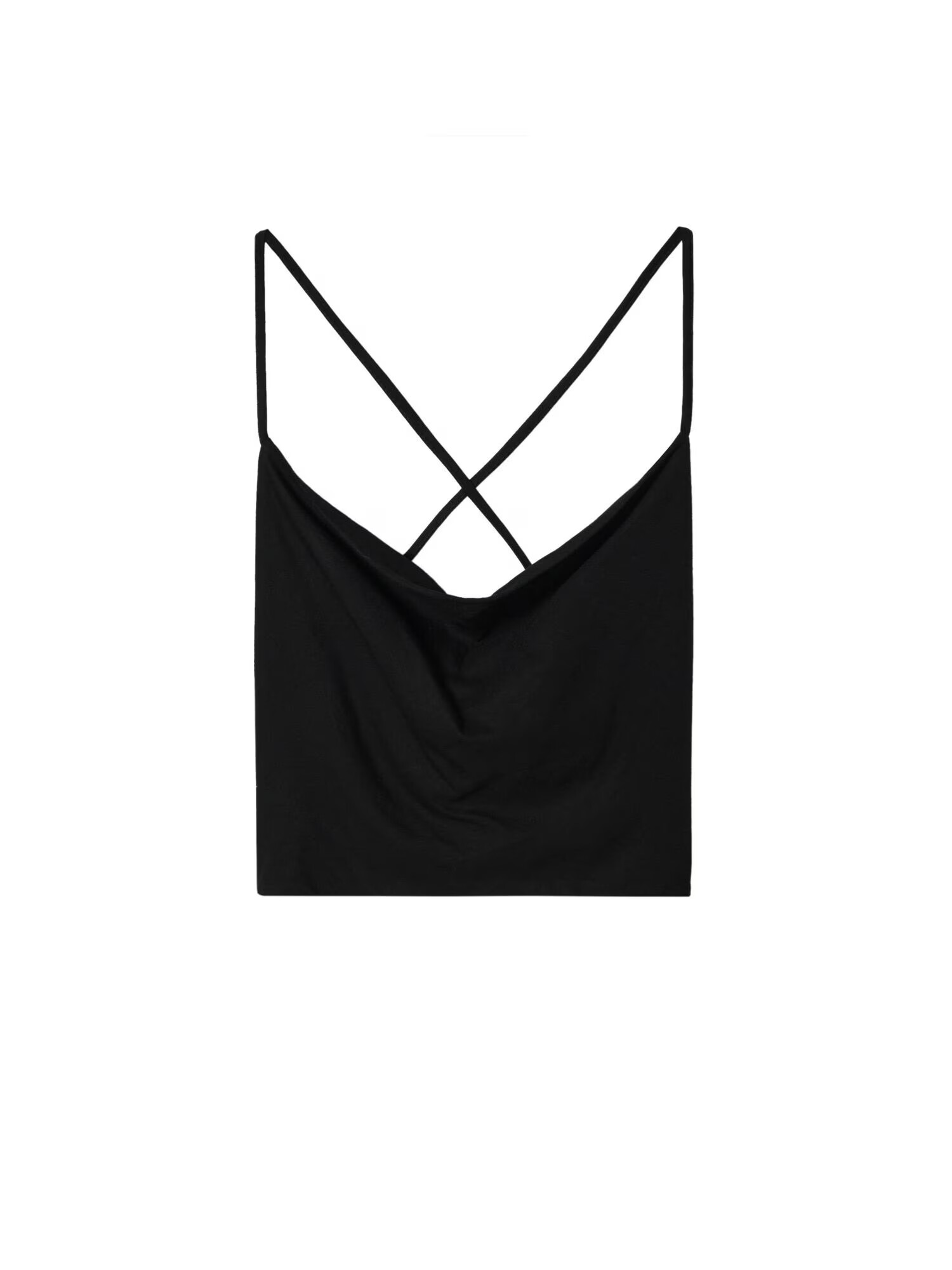 MANGO Top 'DIEGO' negru - Pled.ro