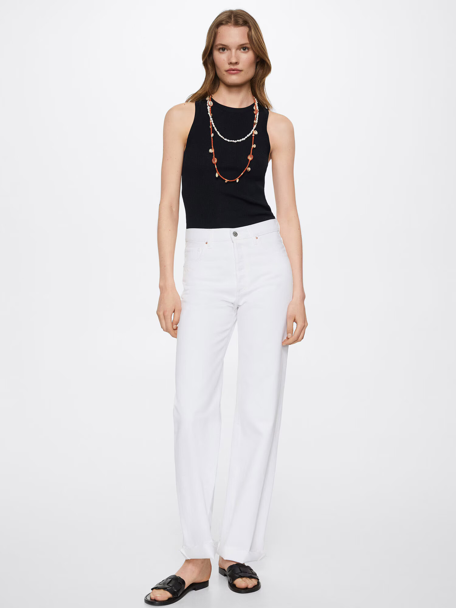 MANGO Top 'KARL' negru - Pled.ro