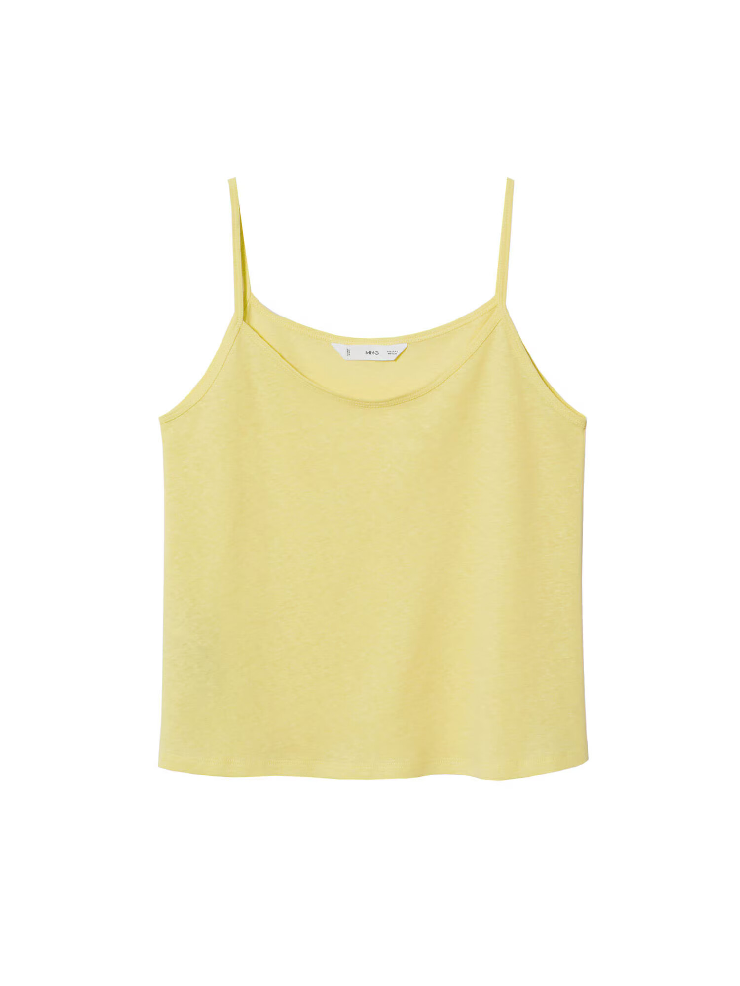 MANGO Top 'LIDAS' galben pastel - Pled.ro