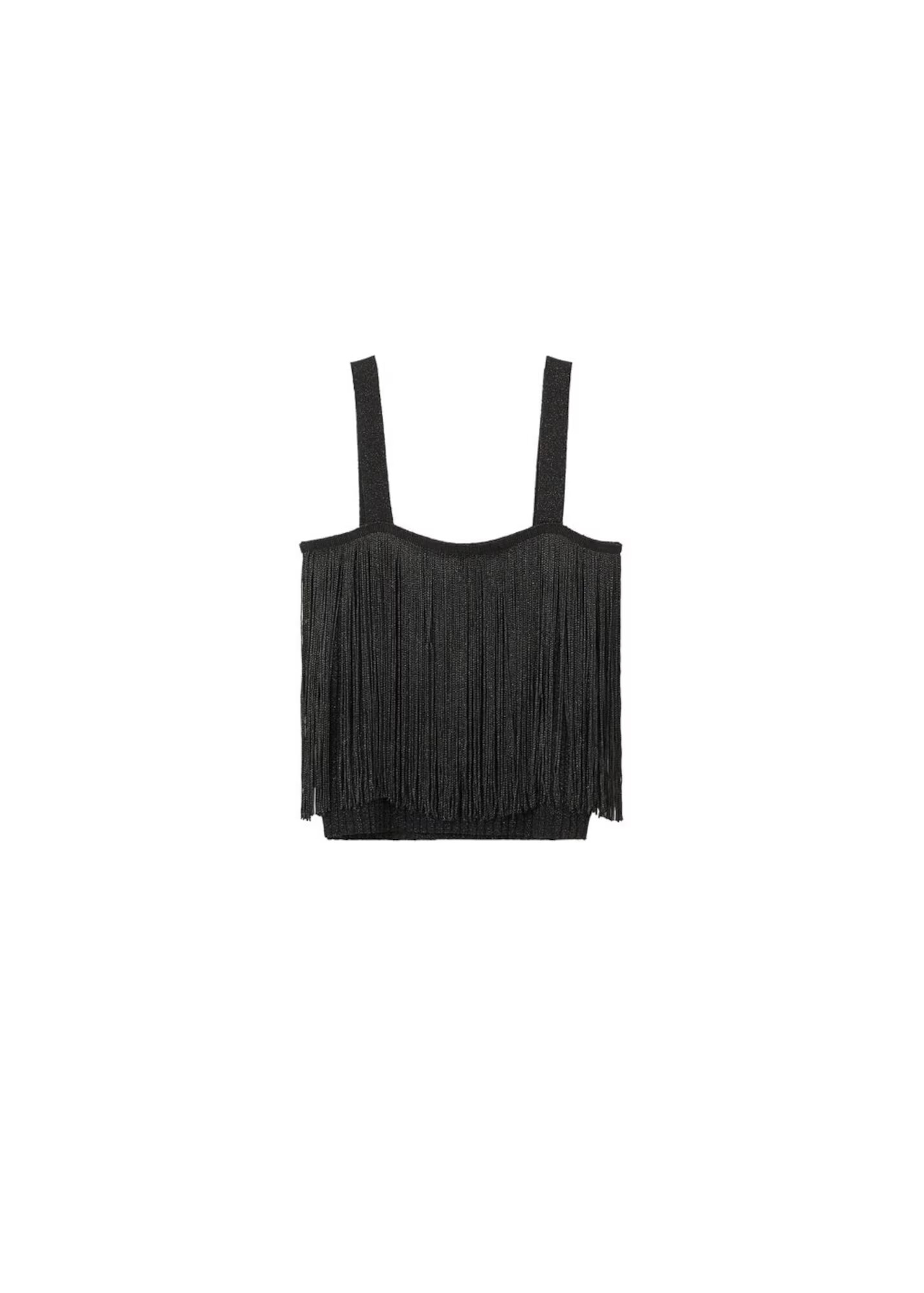 MANGO Top negru - Pled.ro