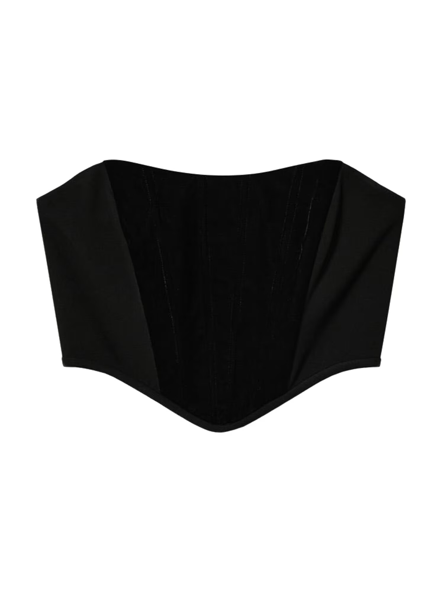 MANGO Top 'Shoffy' negru - Pled.ro