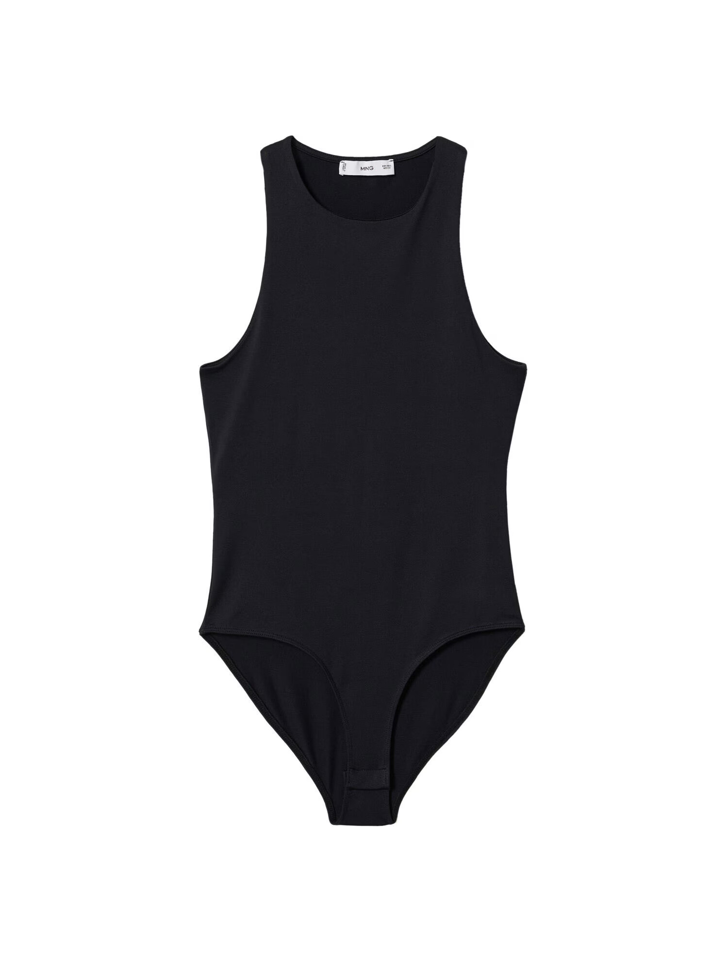 MANGO Tricou body 'REMI' negru - Pled.ro