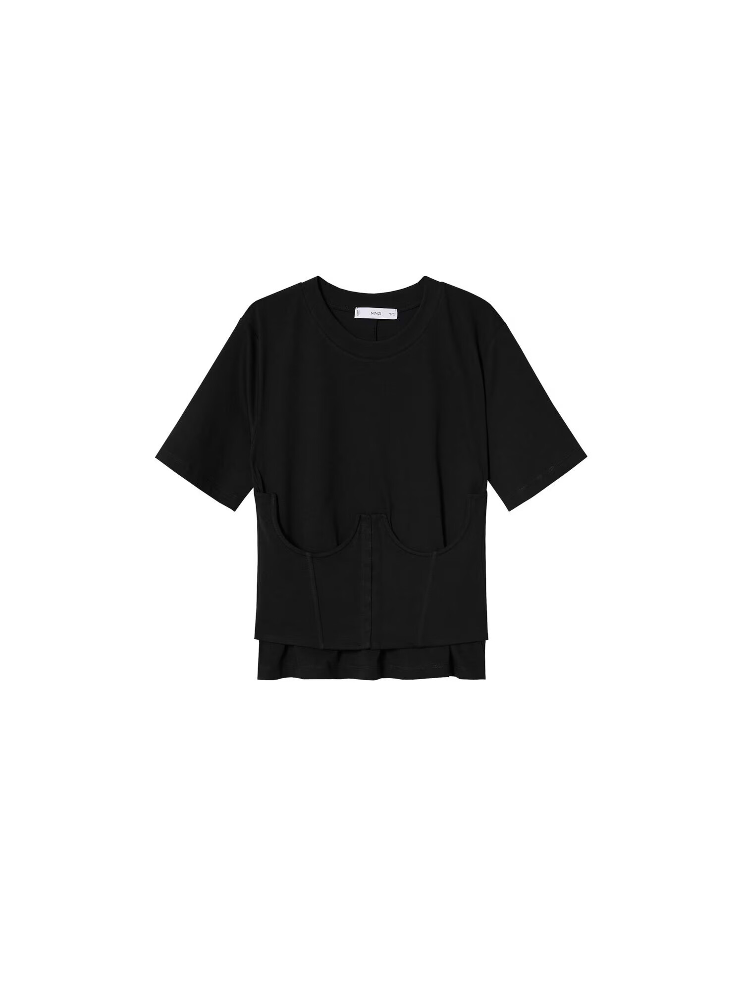 MANGO Tricou 'JAIA' negru - Pled.ro