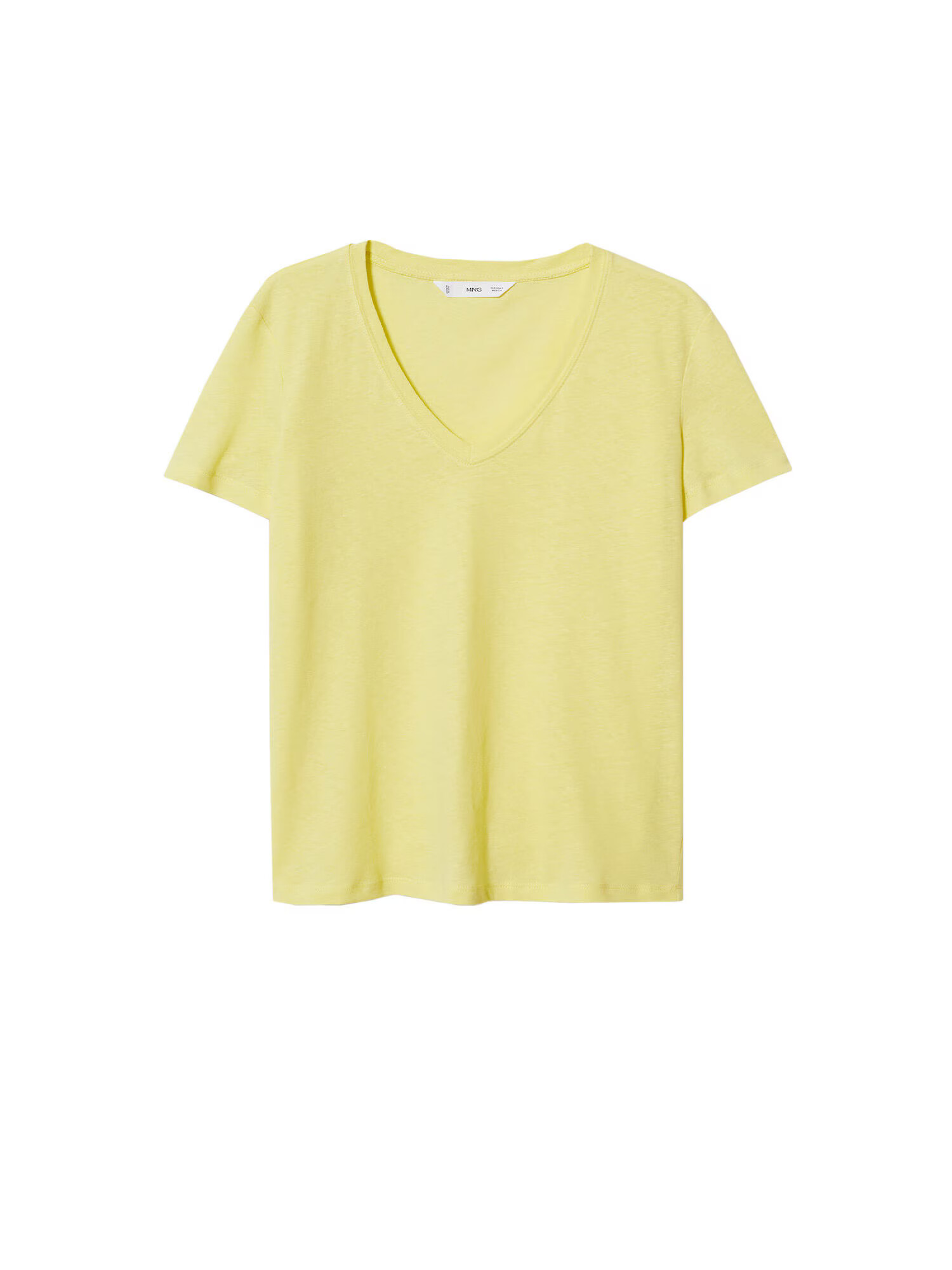 MANGO Tricou 'Luki' galben pastel - Pled.ro