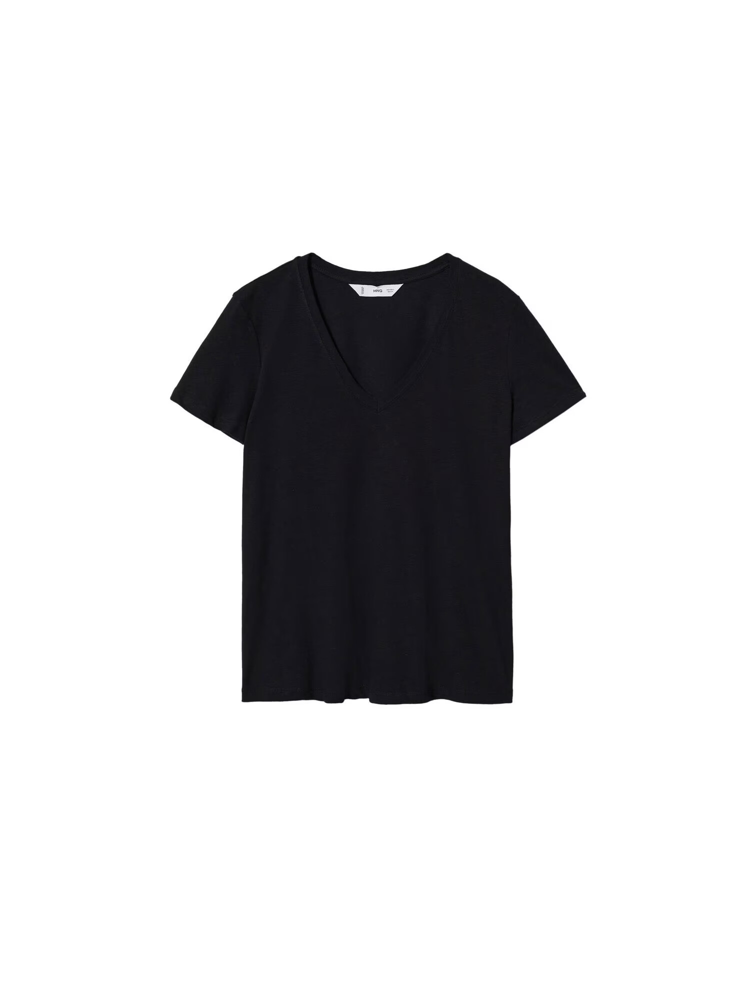 MANGO Tricou 'LUKI' negru - Pled.ro