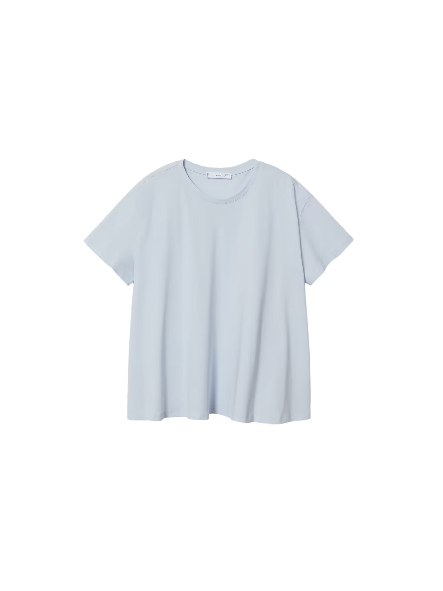 MANGO Tricou 'PANUELO' albastru pastel - Pled.ro