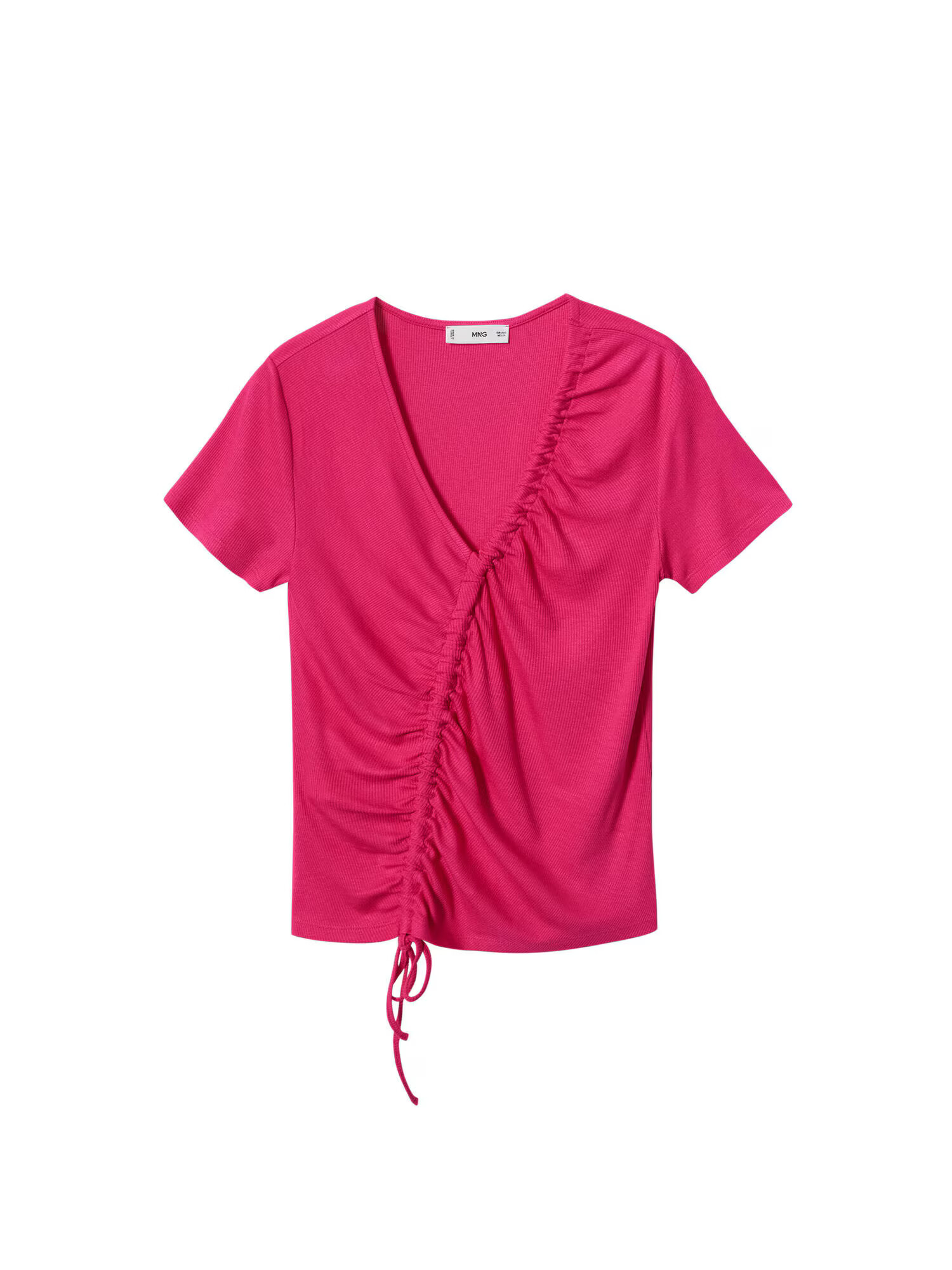 MANGO Tricou roz - Pled.ro