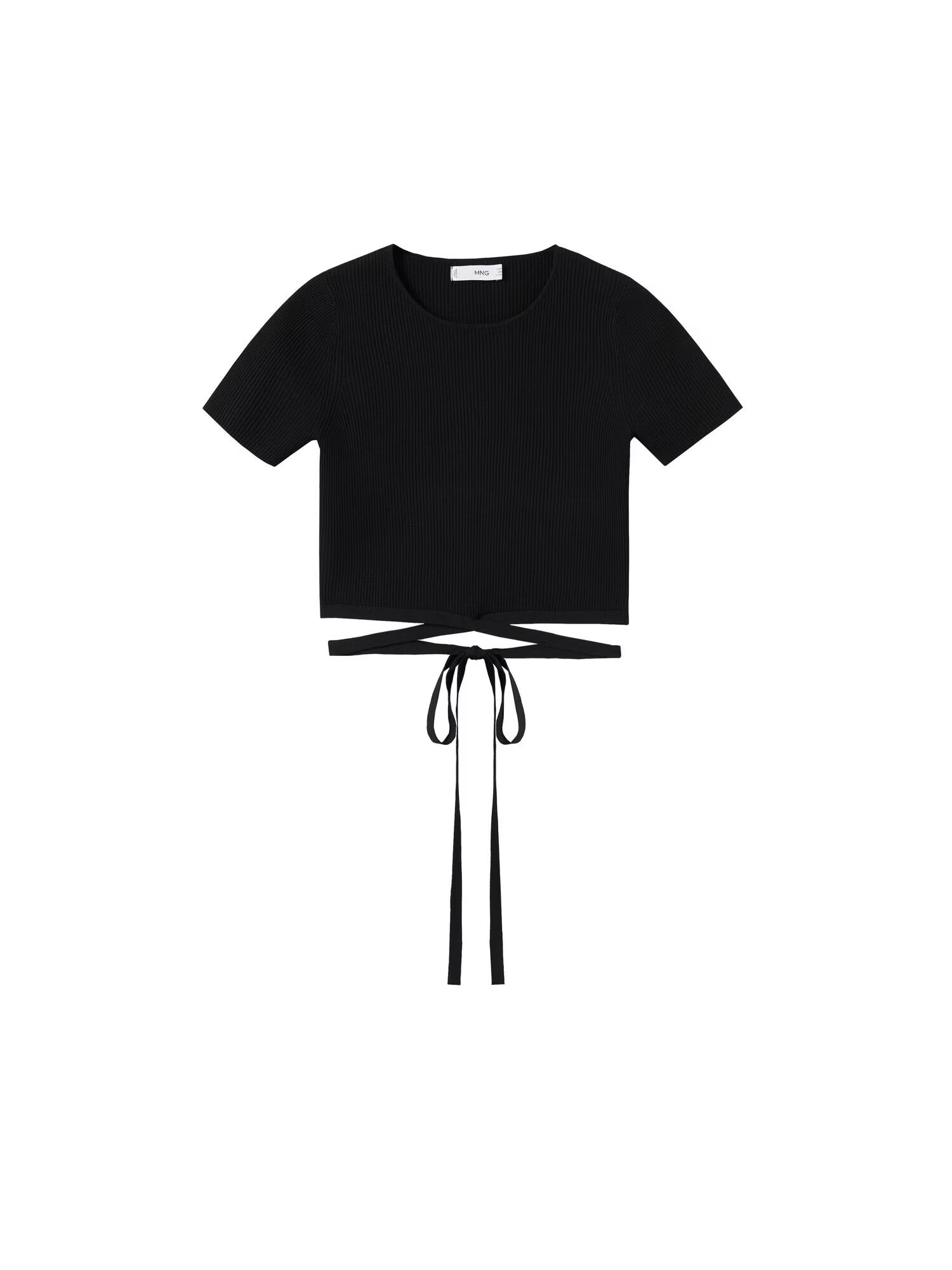 MANGO Tricou 'SENSE' negru - Pled.ro