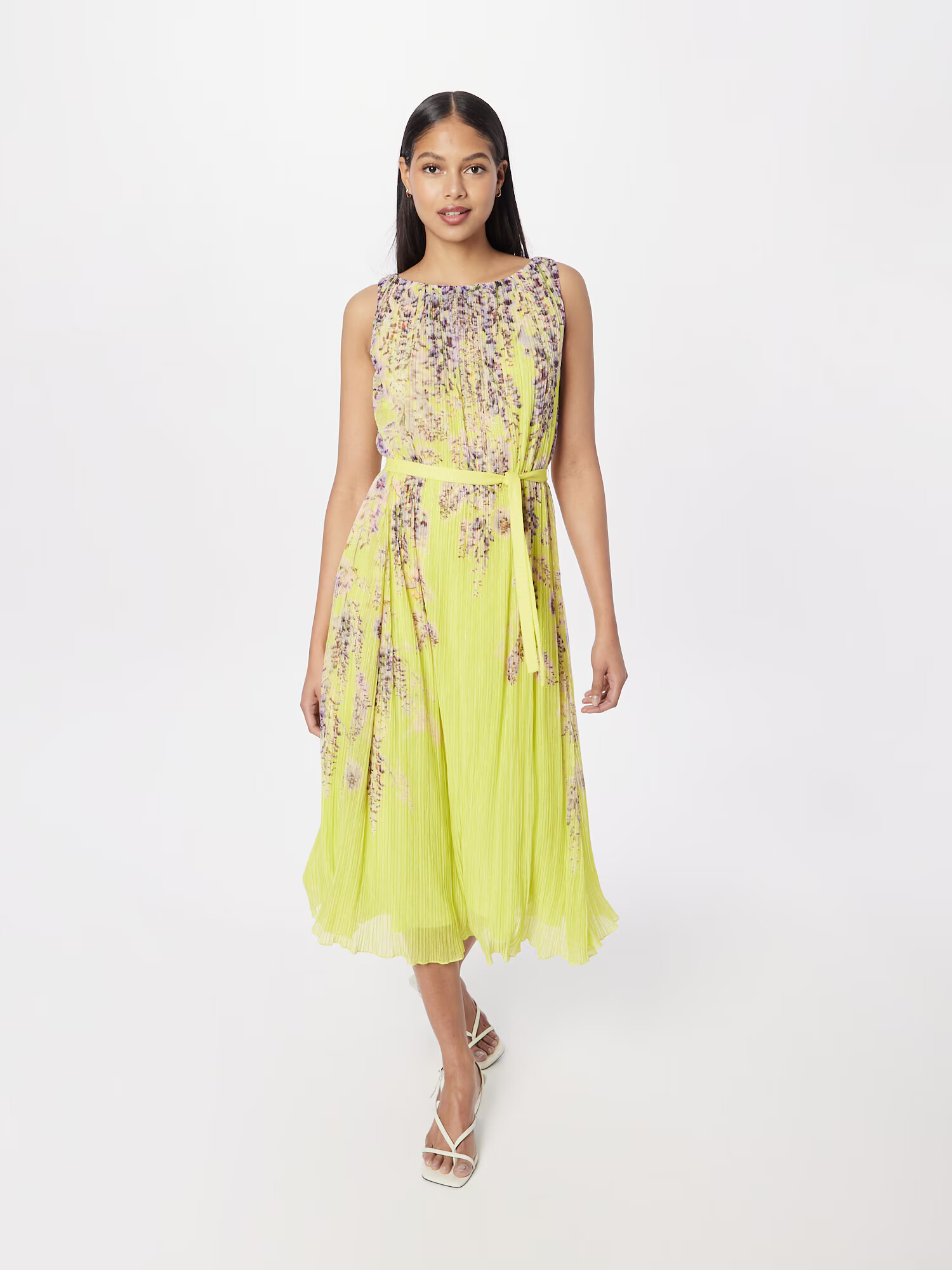 Marc Cain Rochie maro / verde / mov pastel / portocaliu - Pled.ro