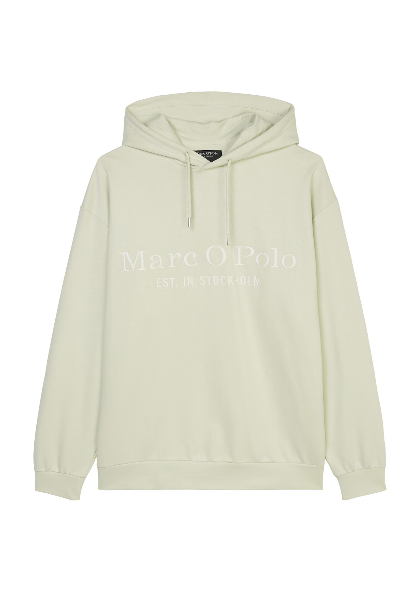 Marc O'Polo Bluză de molton verde pastel - Pled.ro