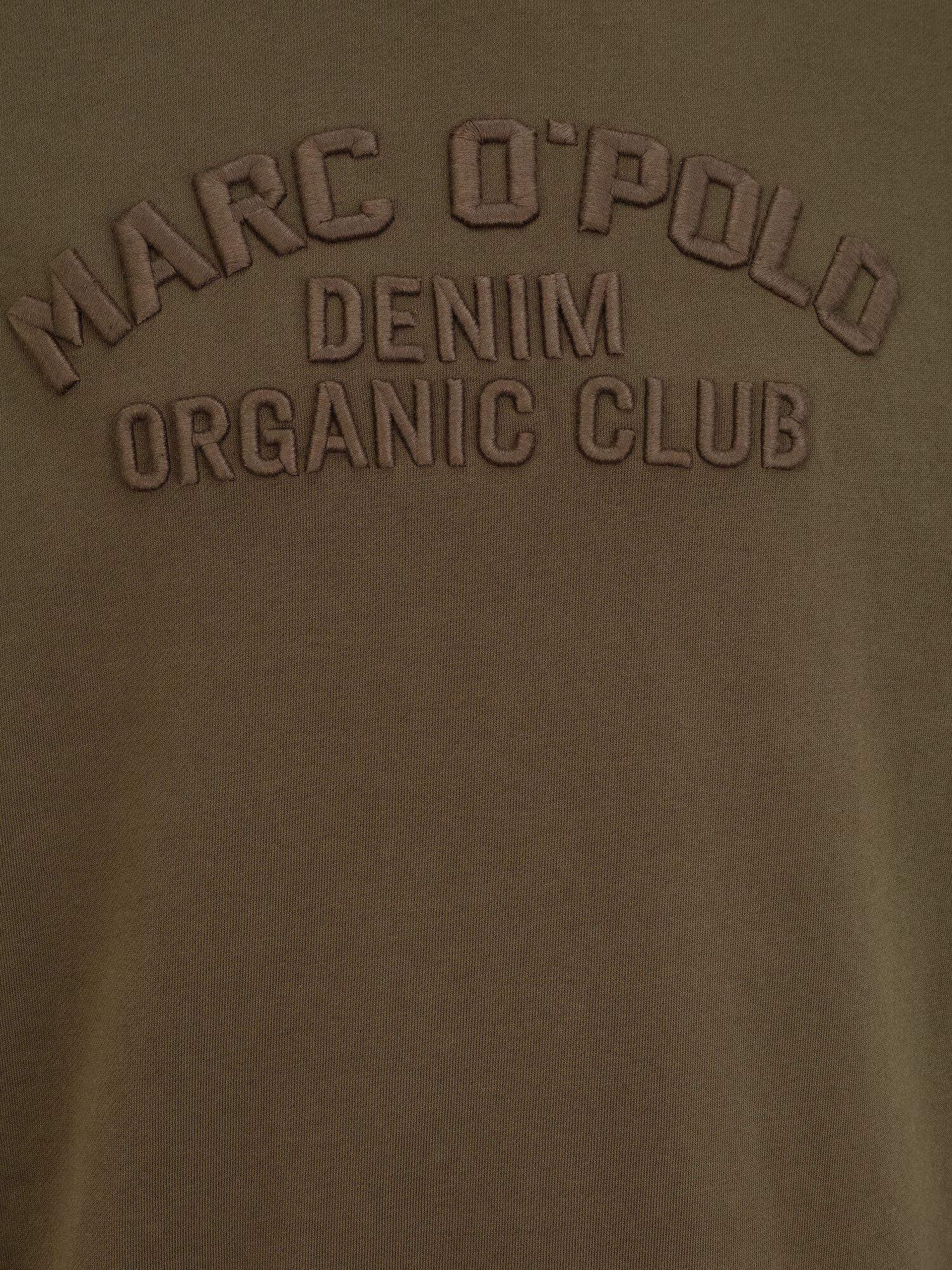 Marc O'Polo DENIM Bluză de molton verde - Pled.ro