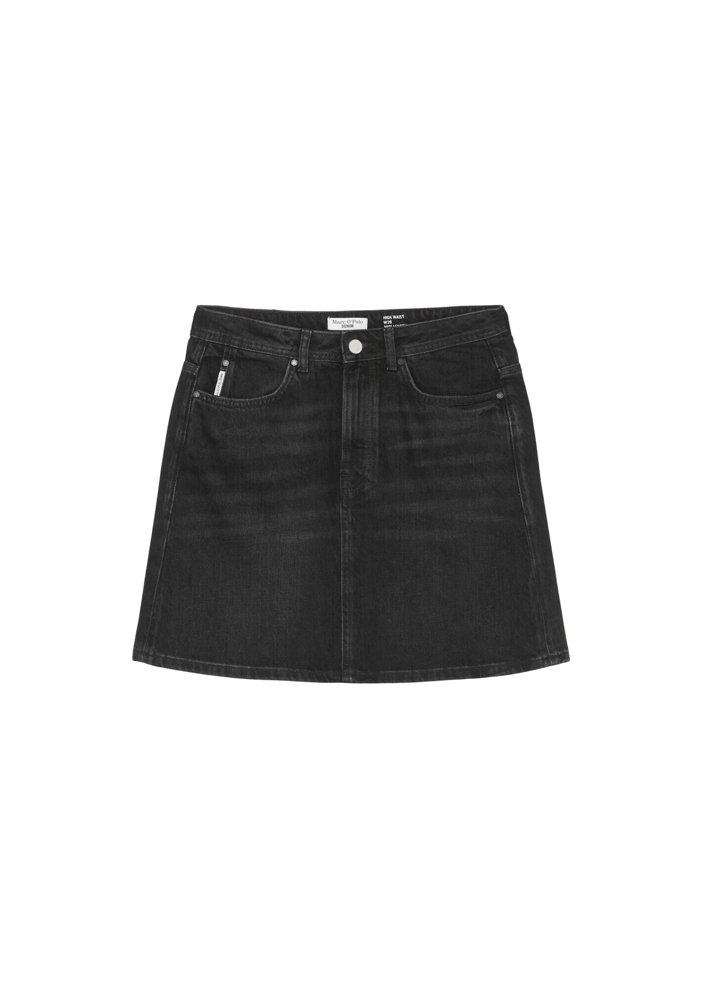 Marc O'Polo DENIM Fustă negru denim - Pled.ro