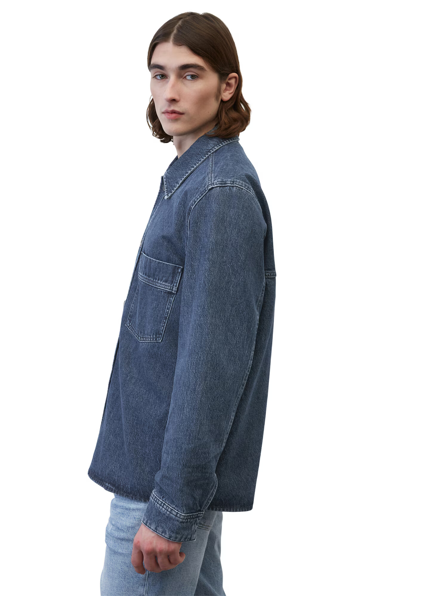 Marc O'Polo DENIM Geacă de primăvară-toamnă albastru denim - Pled.ro