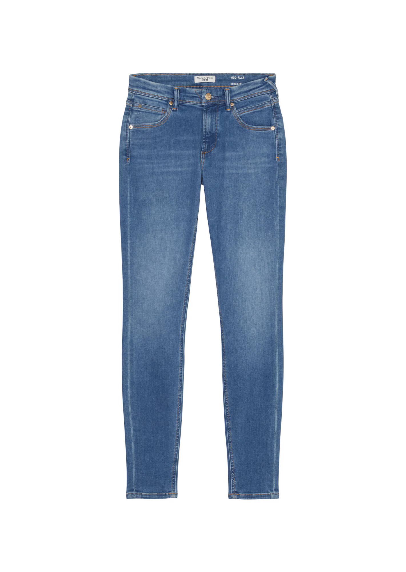 Marc O'Polo DENIM Jeans 'Alva' albastru denim - Pled.ro