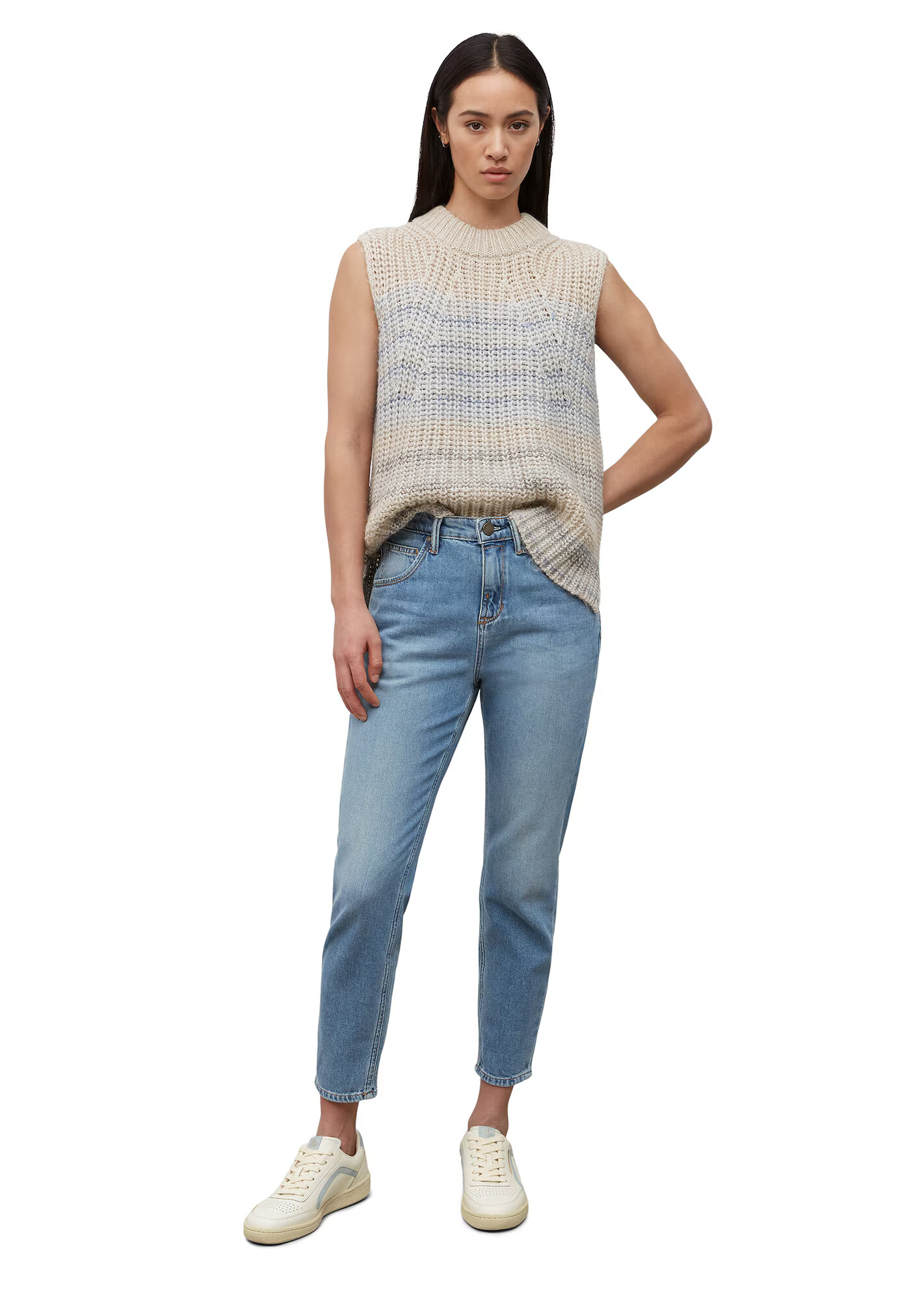 Marc O'Polo DENIM Jeans 'Freya' albastru denim - Pled.ro