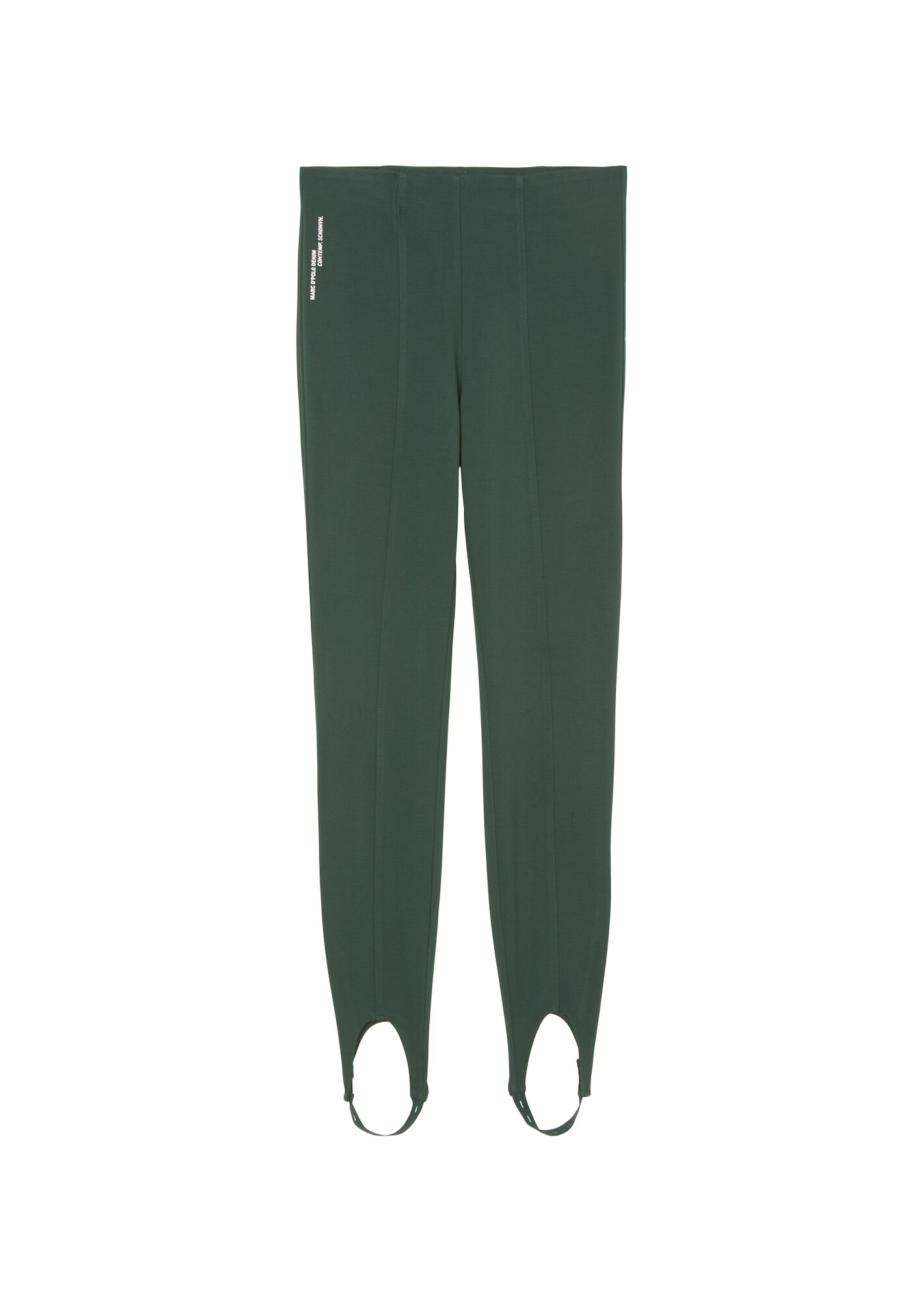 Marc O'Polo DENIM Leggings verde / alb - Pled.ro