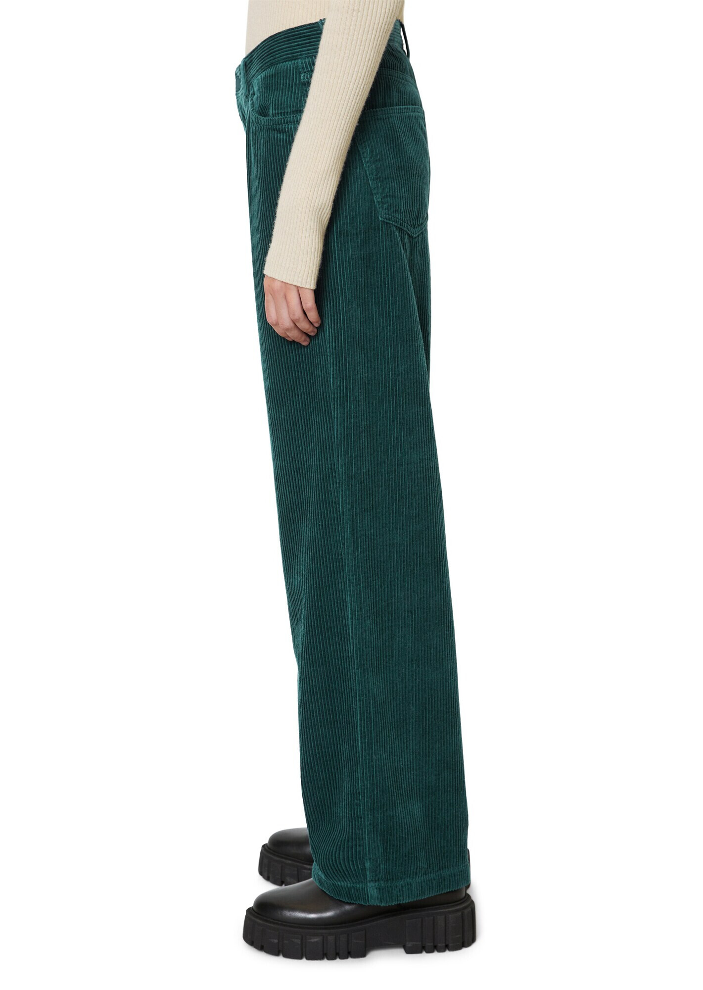 Marc O'Polo DENIM Pantaloni verde smarald - Pled.ro