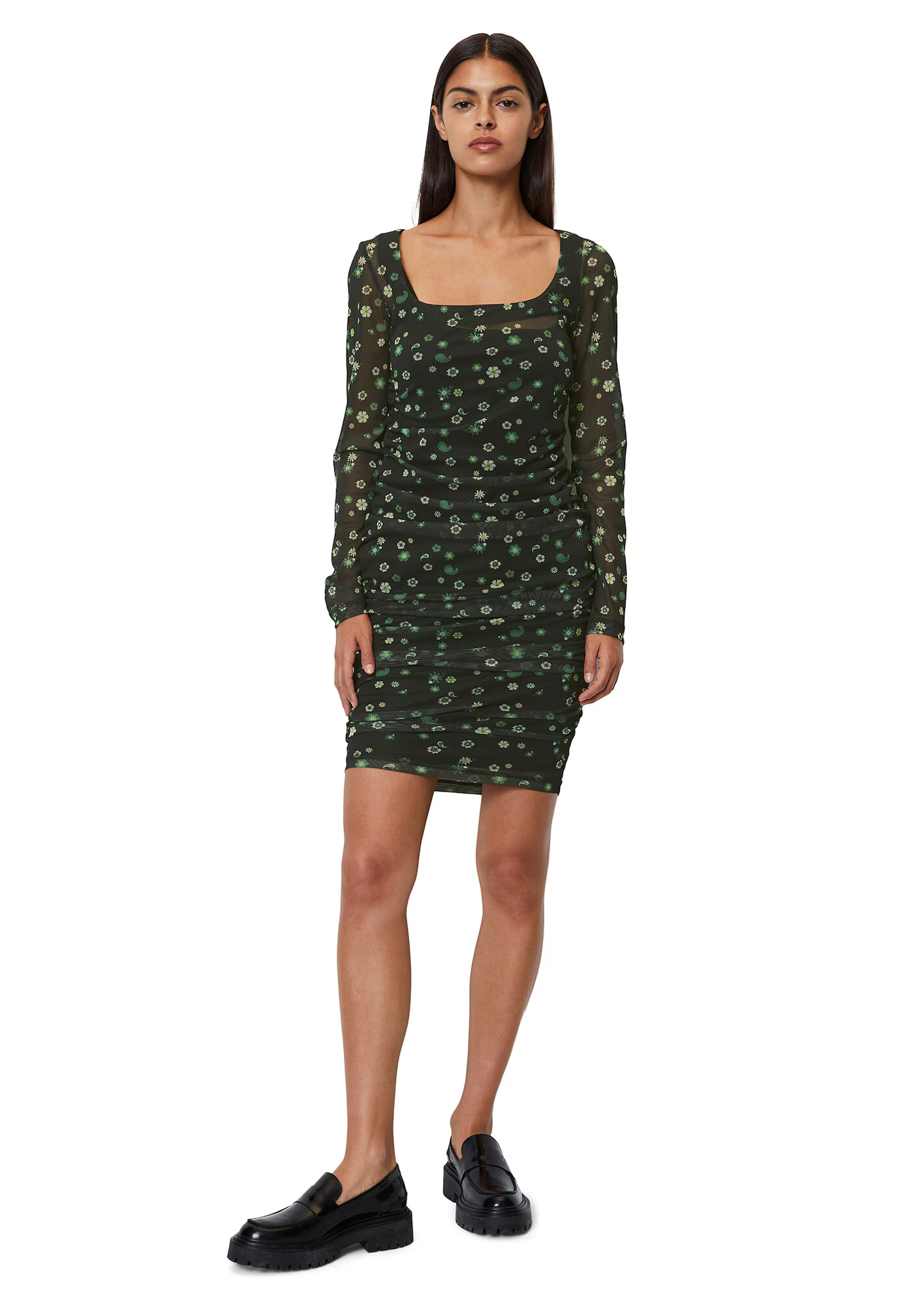 Marc O'Polo DENIM Rochie galben / verde / negru - Pled.ro