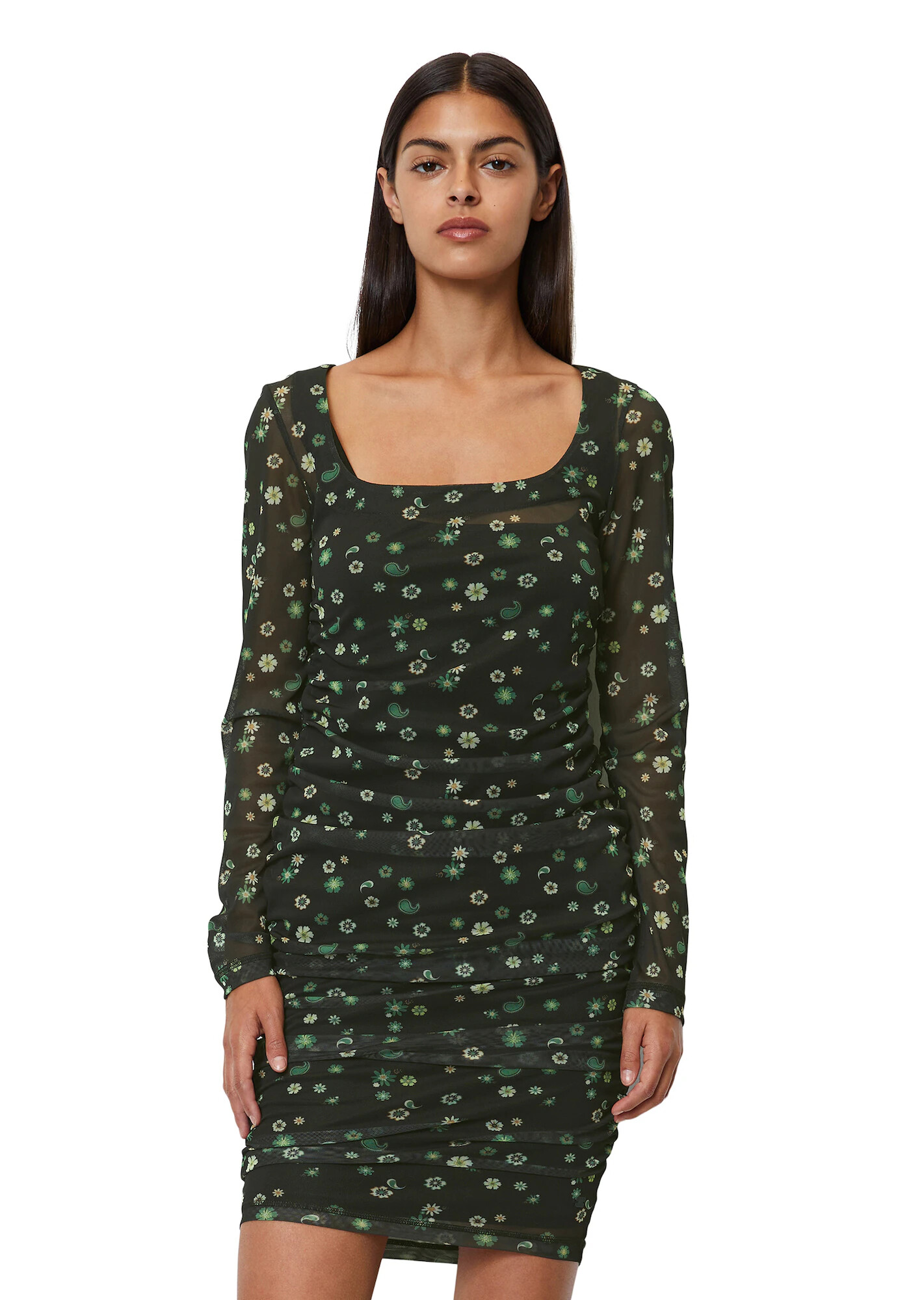 Marc O'Polo DENIM Rochie galben / verde / negru - Pled.ro