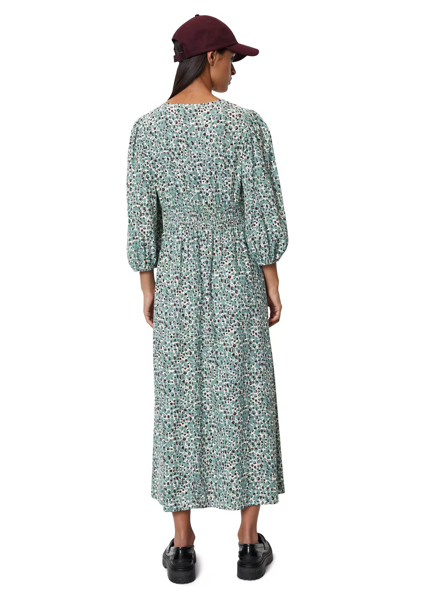 Marc O'Polo DENIM Rochie maro închis / verde / verde jad - Pled.ro