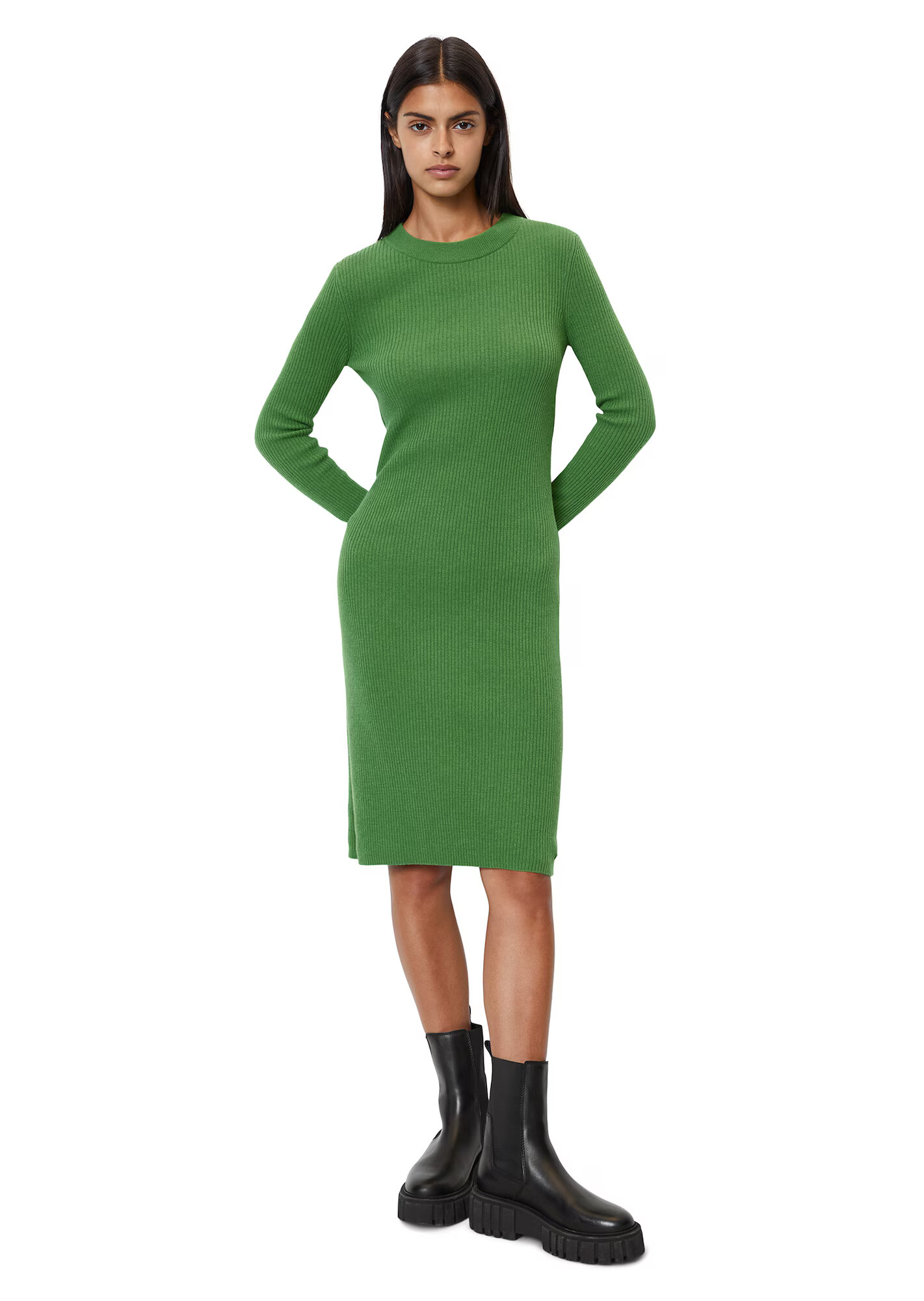 Marc O'Polo DENIM Rochie tricotat verde iarbă - Pled.ro