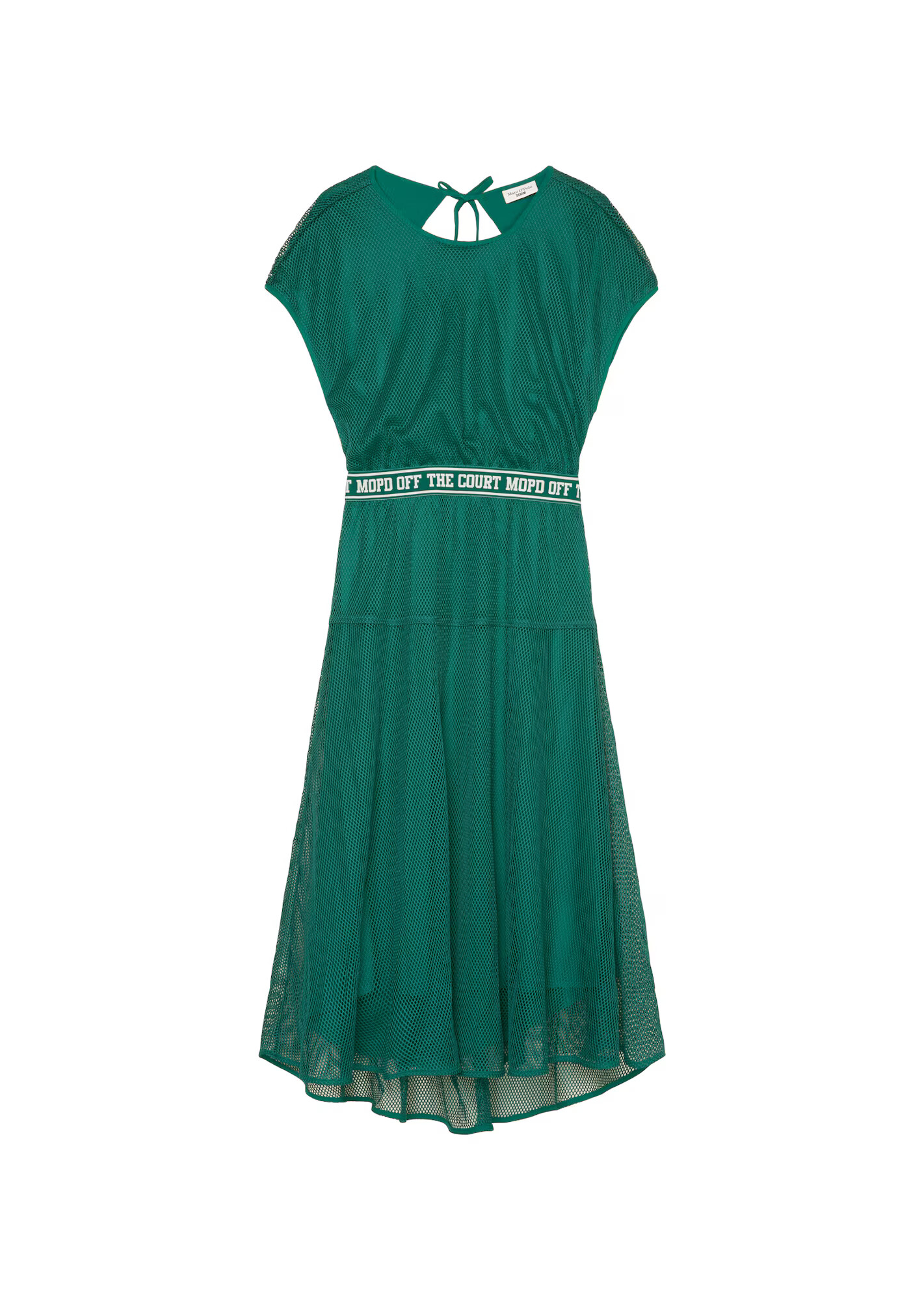 Marc O'Polo DENIM Rochie verde smarald / alb - Pled.ro