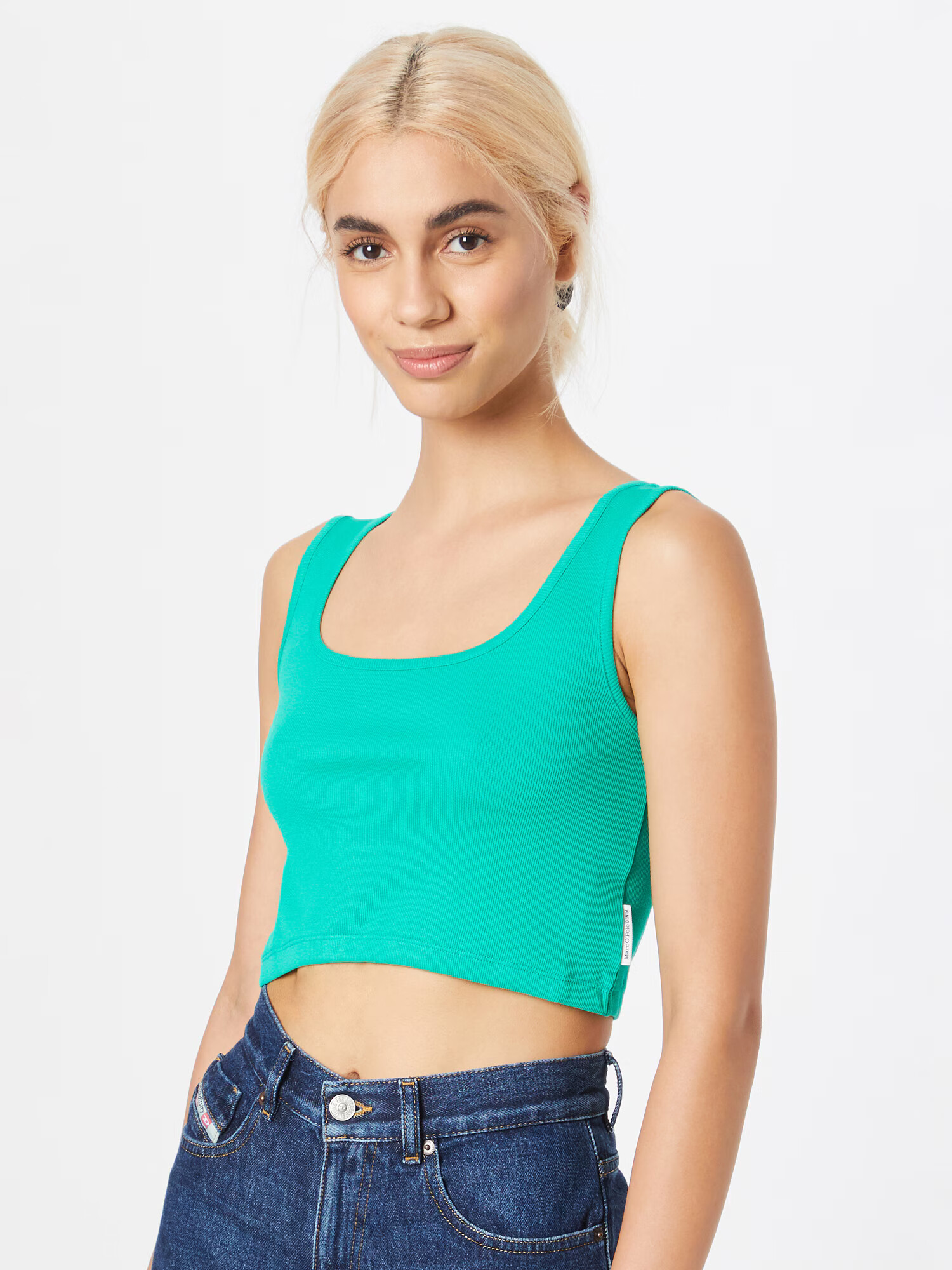 Marc O'Polo DENIM Top verde jad - Pled.ro