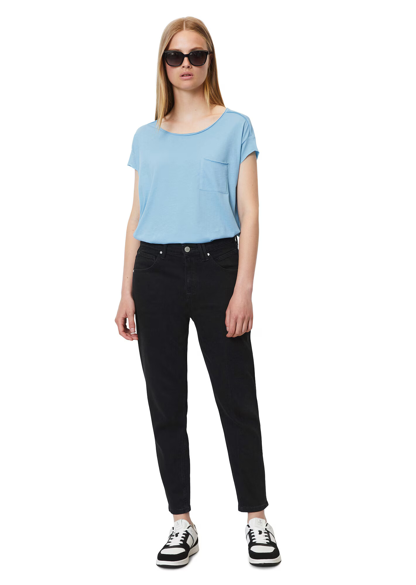 Marc O'Polo DENIM Tricou albastru deschis - Pled.ro