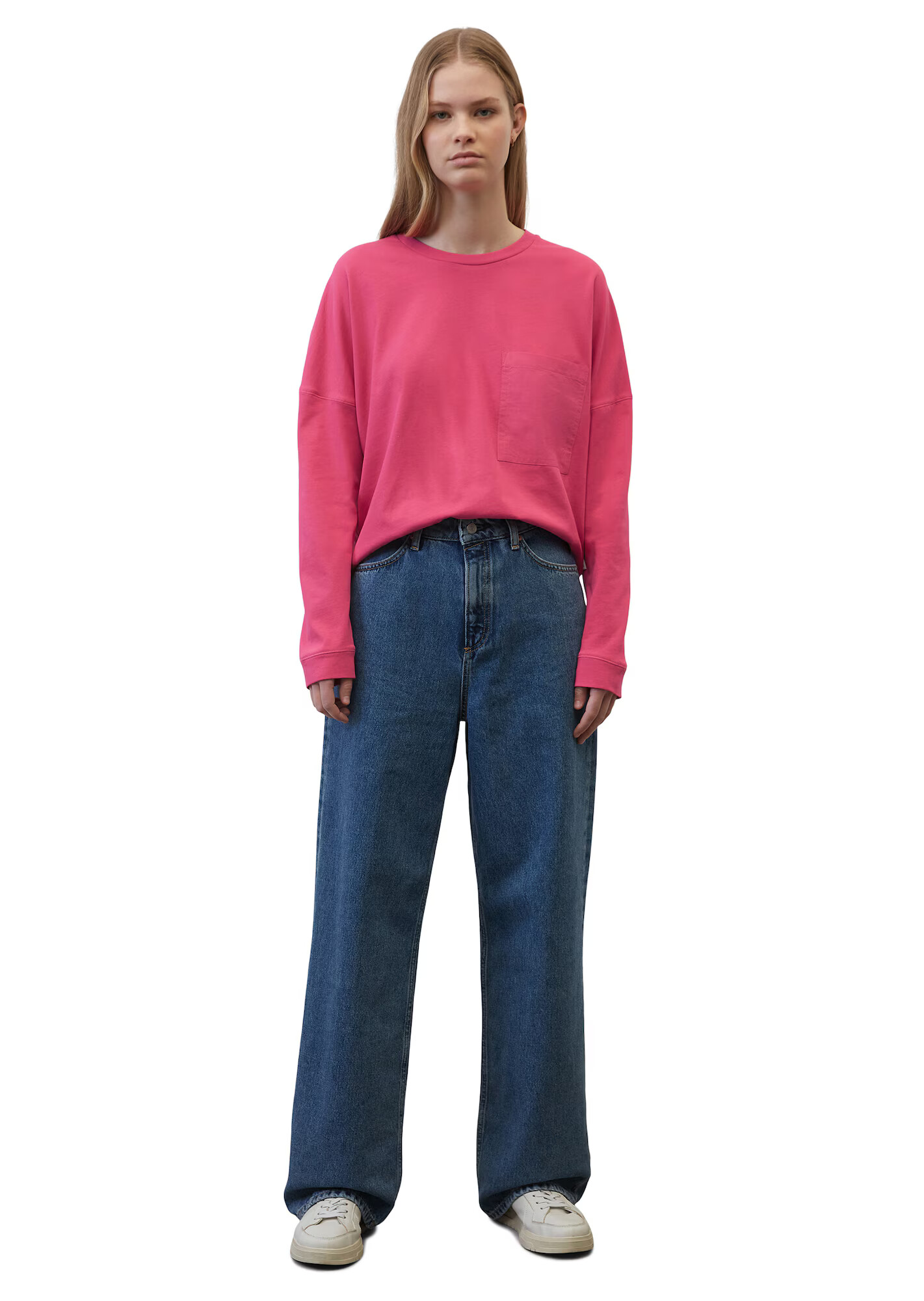 Marc O'Polo DENIM Tricou fucsia - Pled.ro