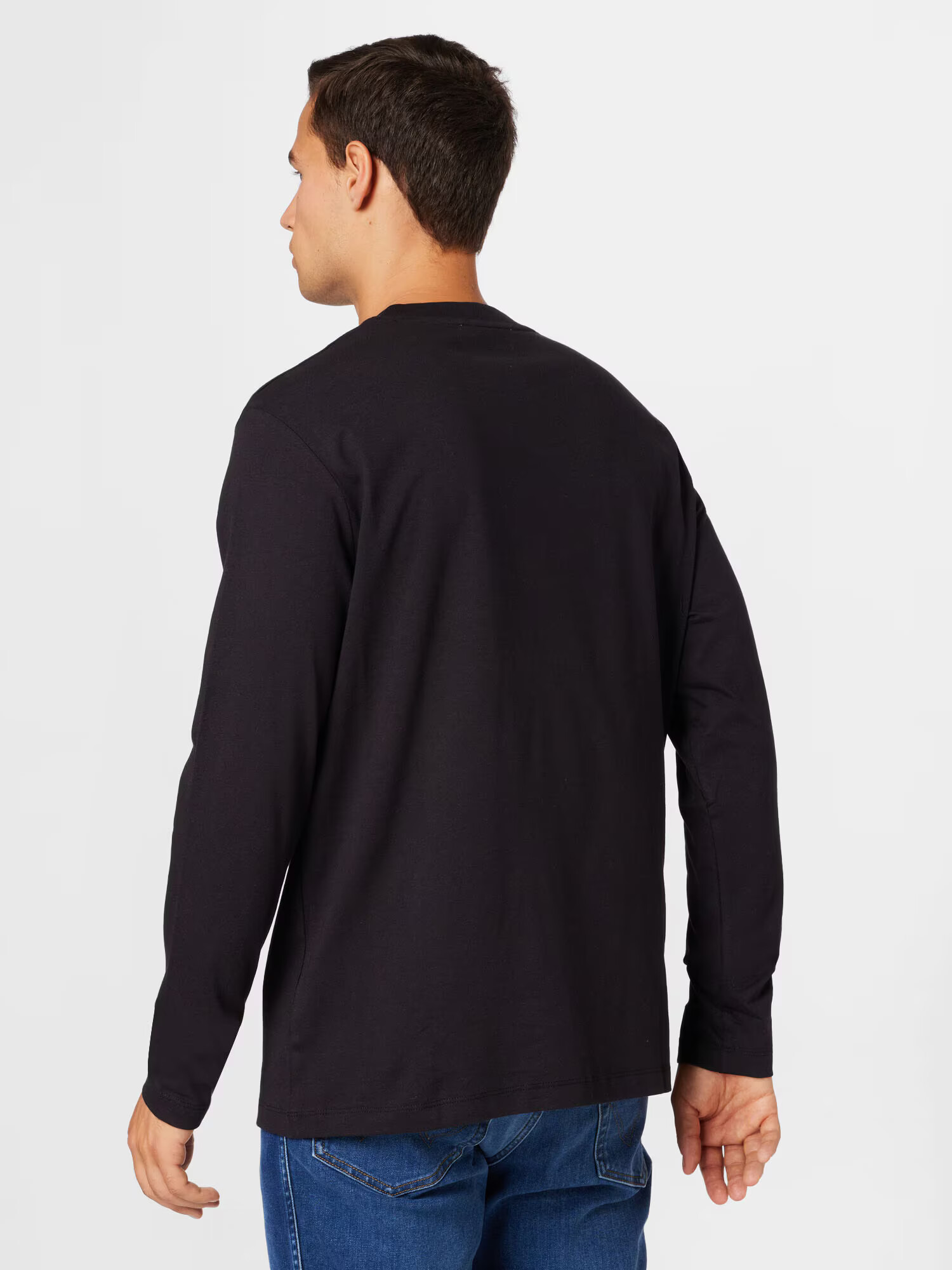 Marc O'Polo DENIM Tricou negru / alb - Pled.ro