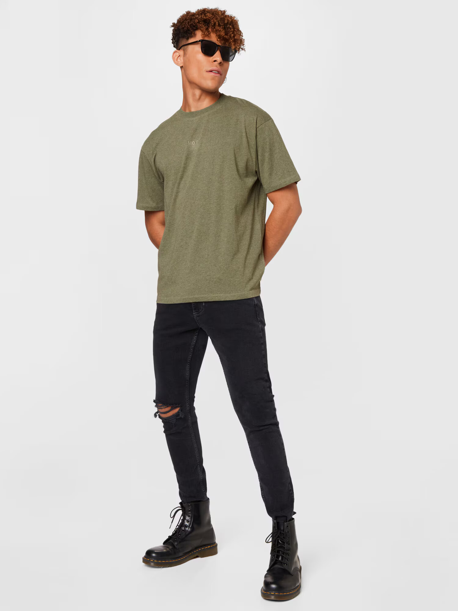 Marc O'Polo DENIM Tricou verde deschis - Pled.ro