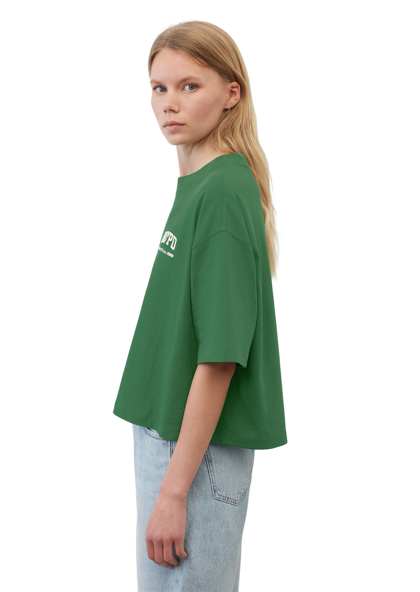 Marc O'Polo DENIM Tricou verde închis - Pled.ro