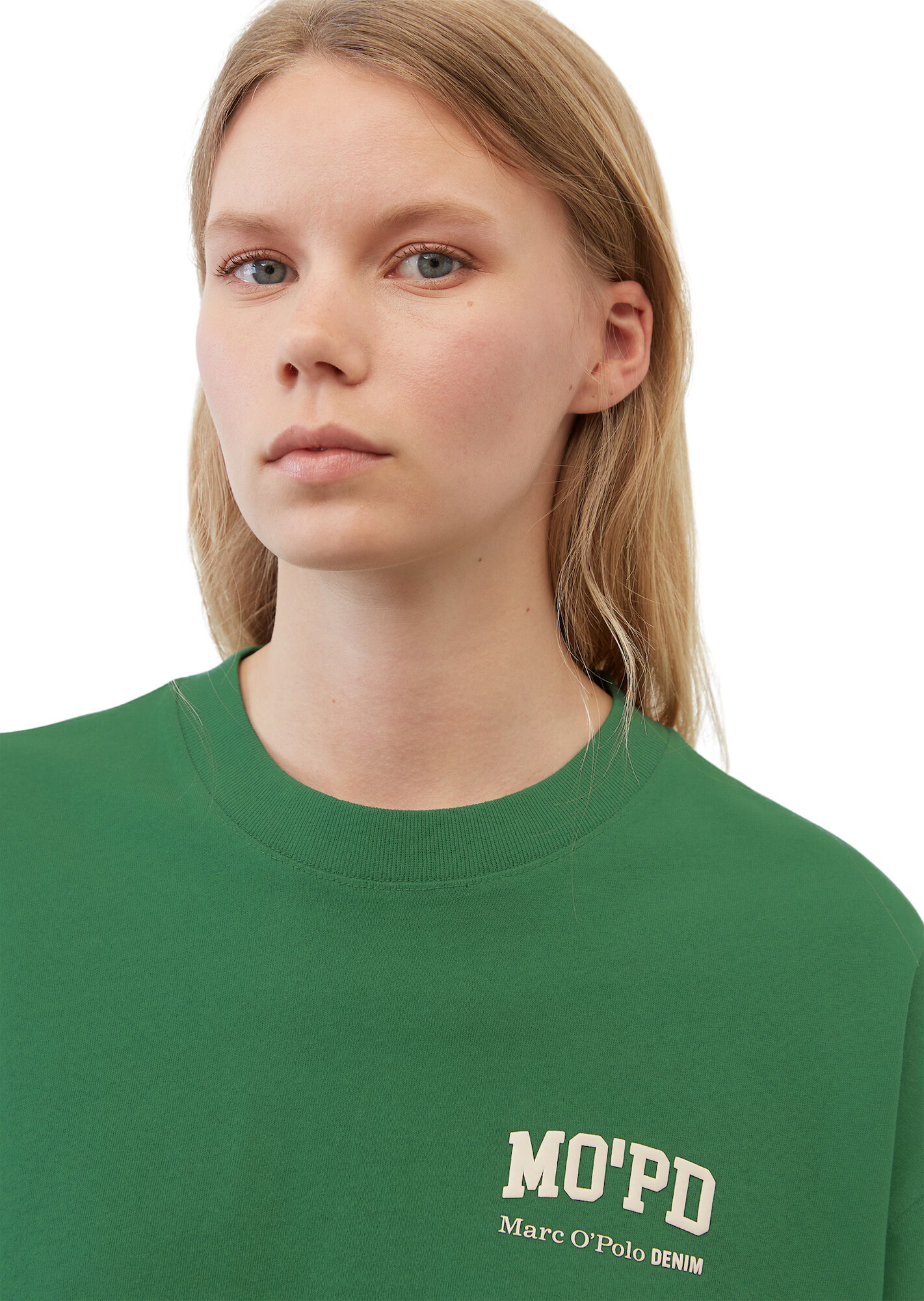 Marc O'Polo DENIM Tricou verde închis - Pled.ro