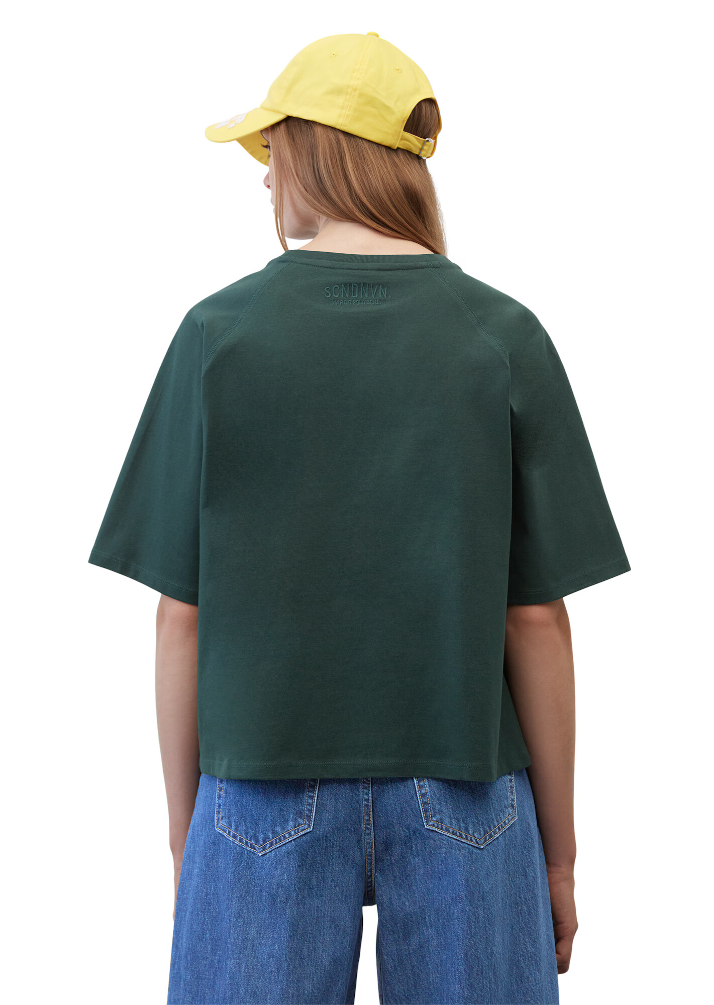 Marc O'Polo DENIM Tricou verde închis - Pled.ro