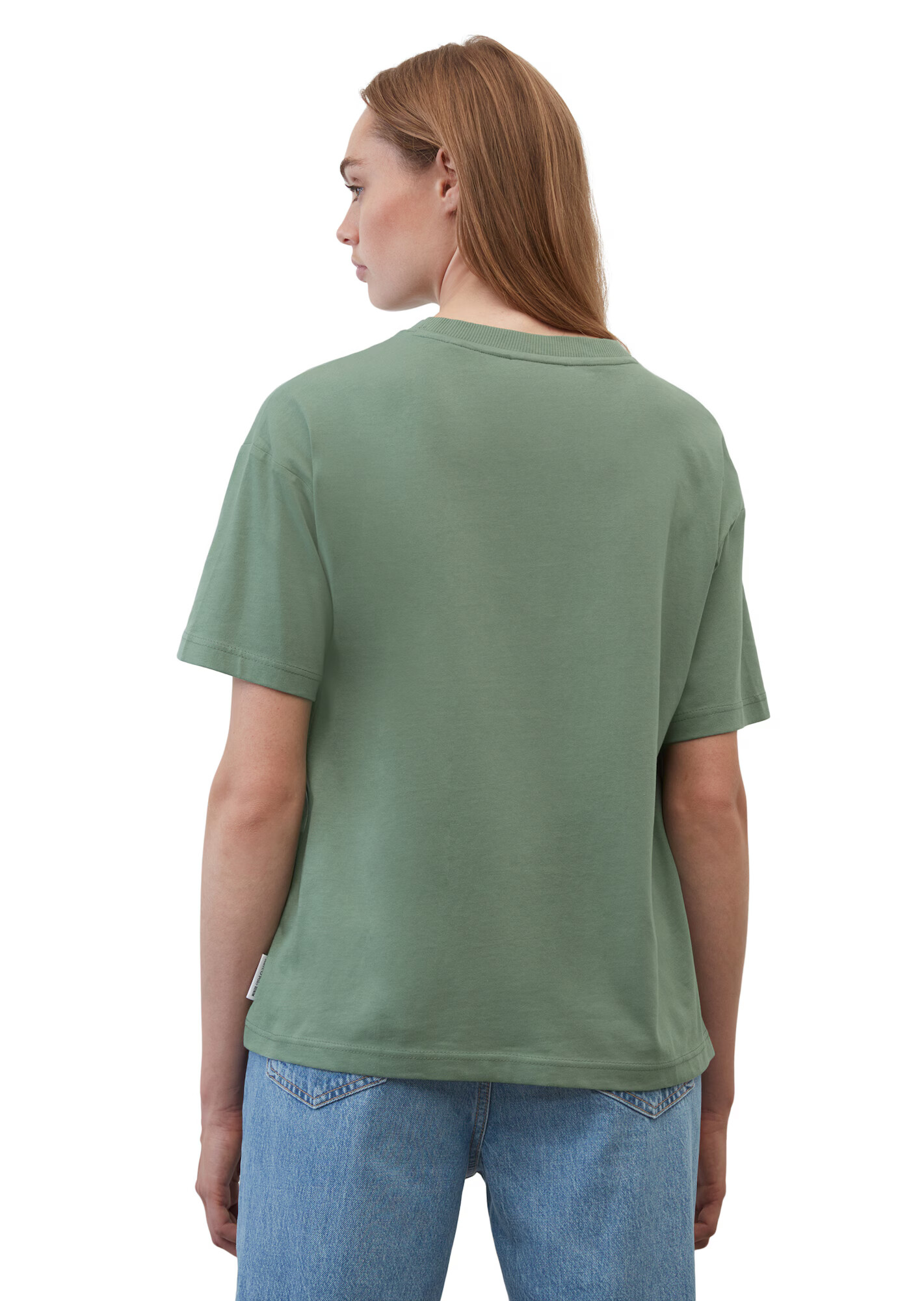 Marc O'Polo DENIM Tricou verde jad / verde închis - Pled.ro