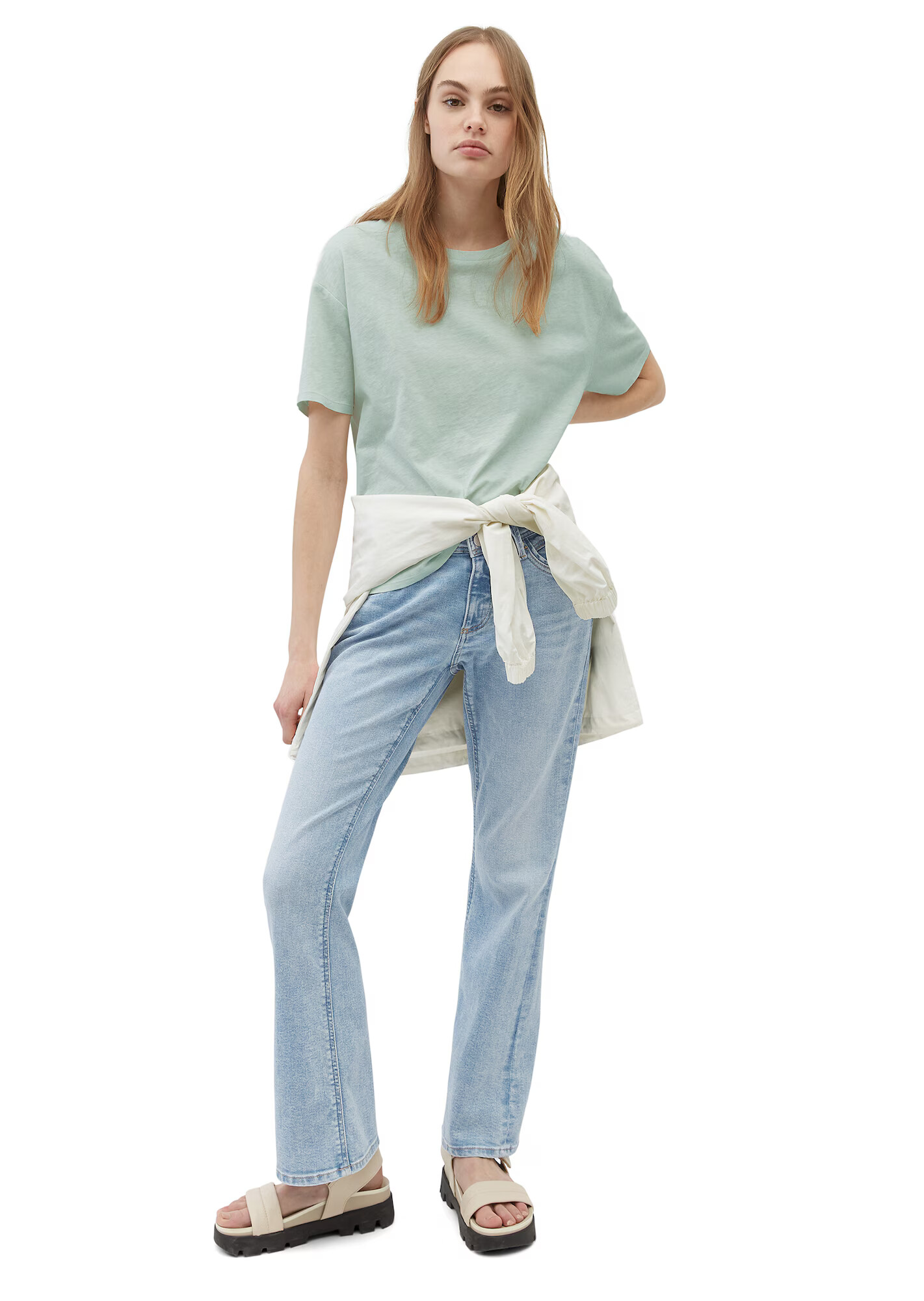 Marc O'Polo DENIM Tricou verde pastel - Pled.ro