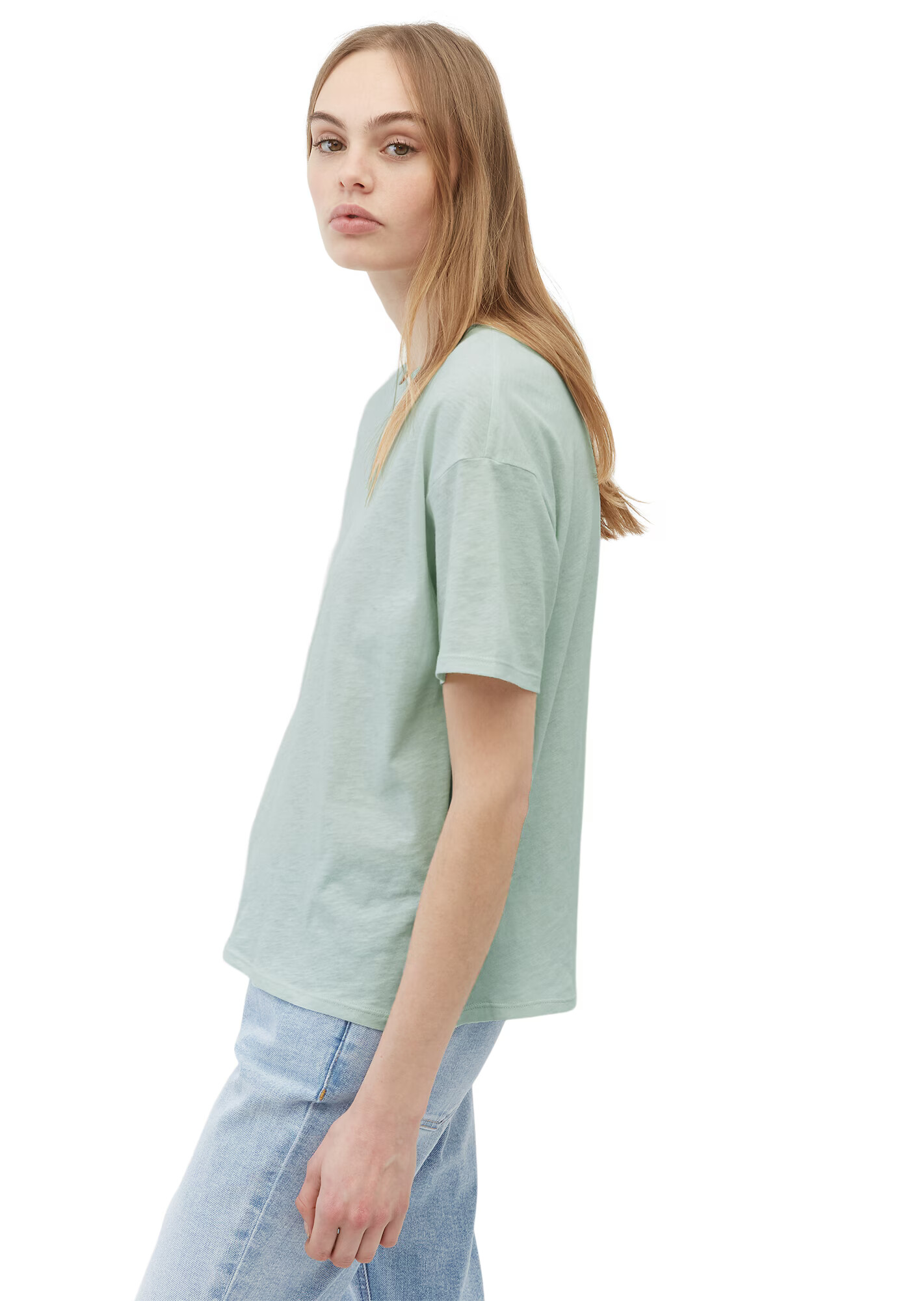 Marc O'Polo DENIM Tricou verde pastel - Pled.ro