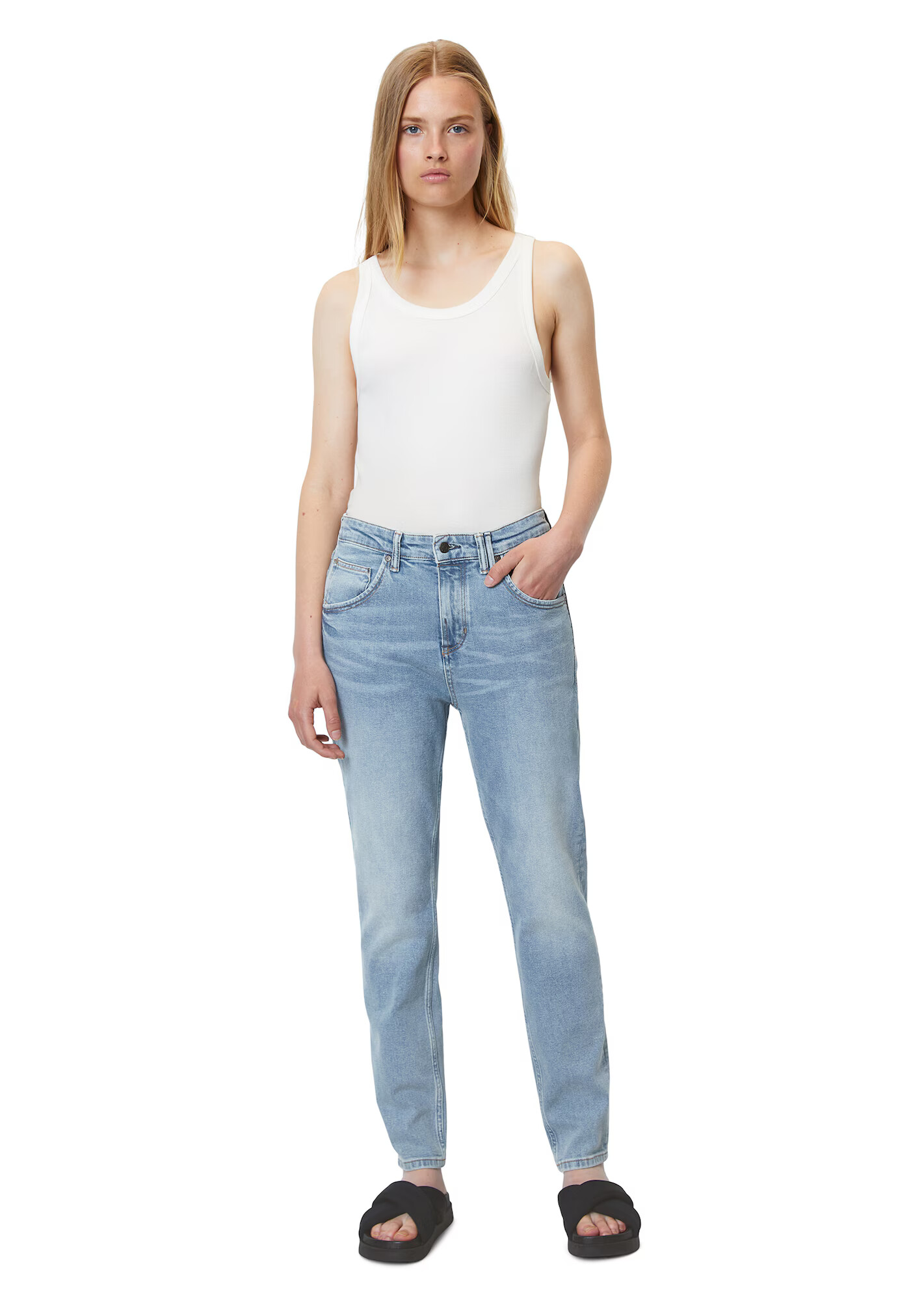 Marc O'Polo Jeans 'Freja' albastru denim - Pled.ro