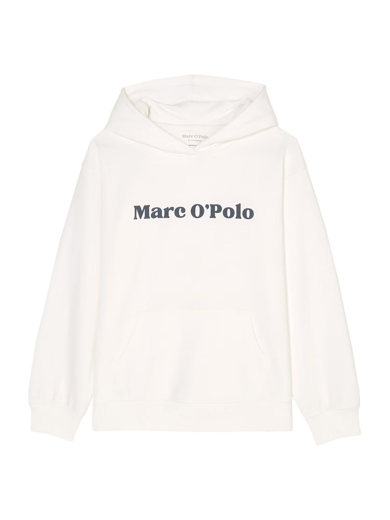 Marc O'Polo Junior Bluză de molton bleumarin / alb - Pled.ro