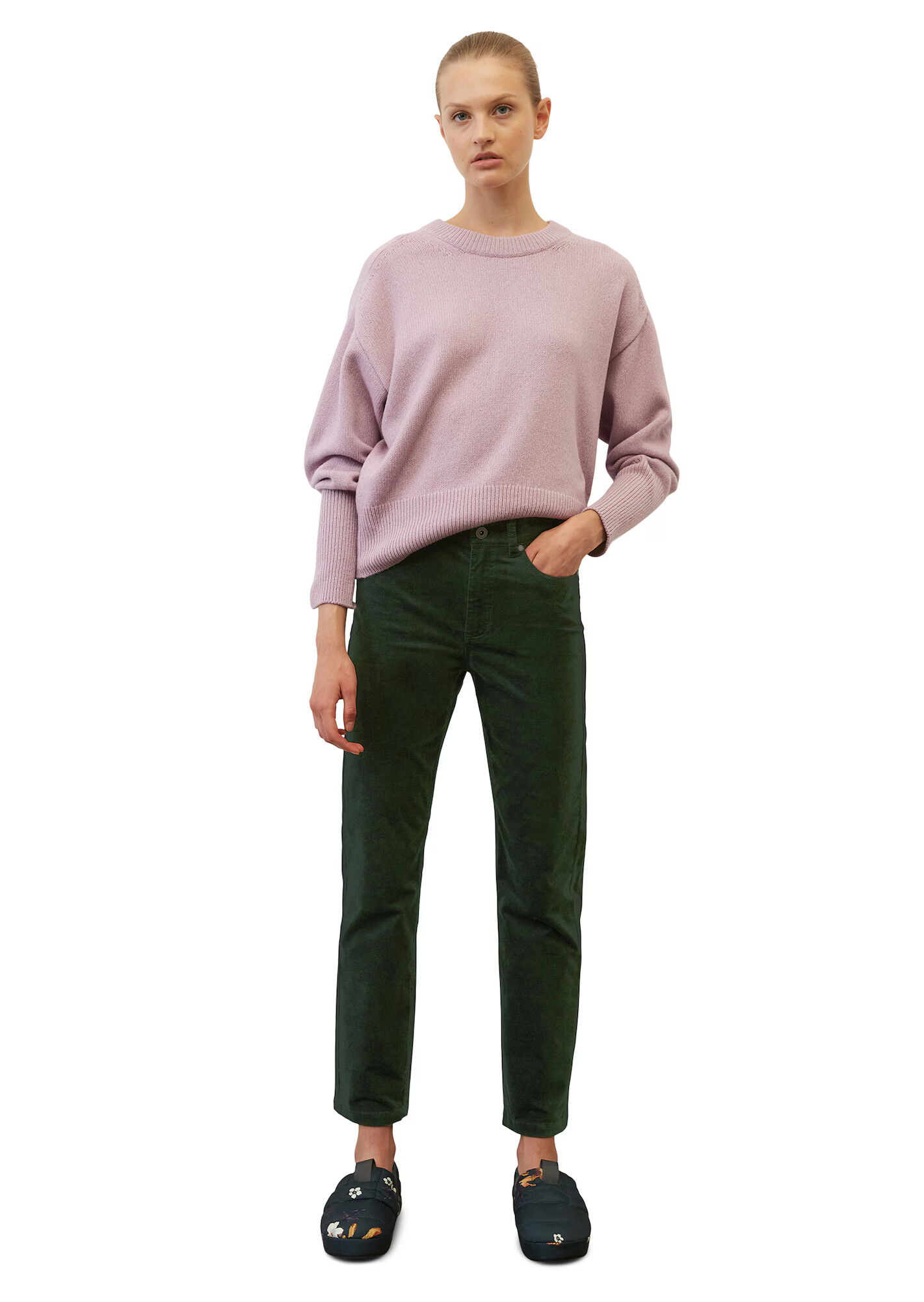 Marc O'Polo Pantaloni 'Linde' verde pin - Pled.ro