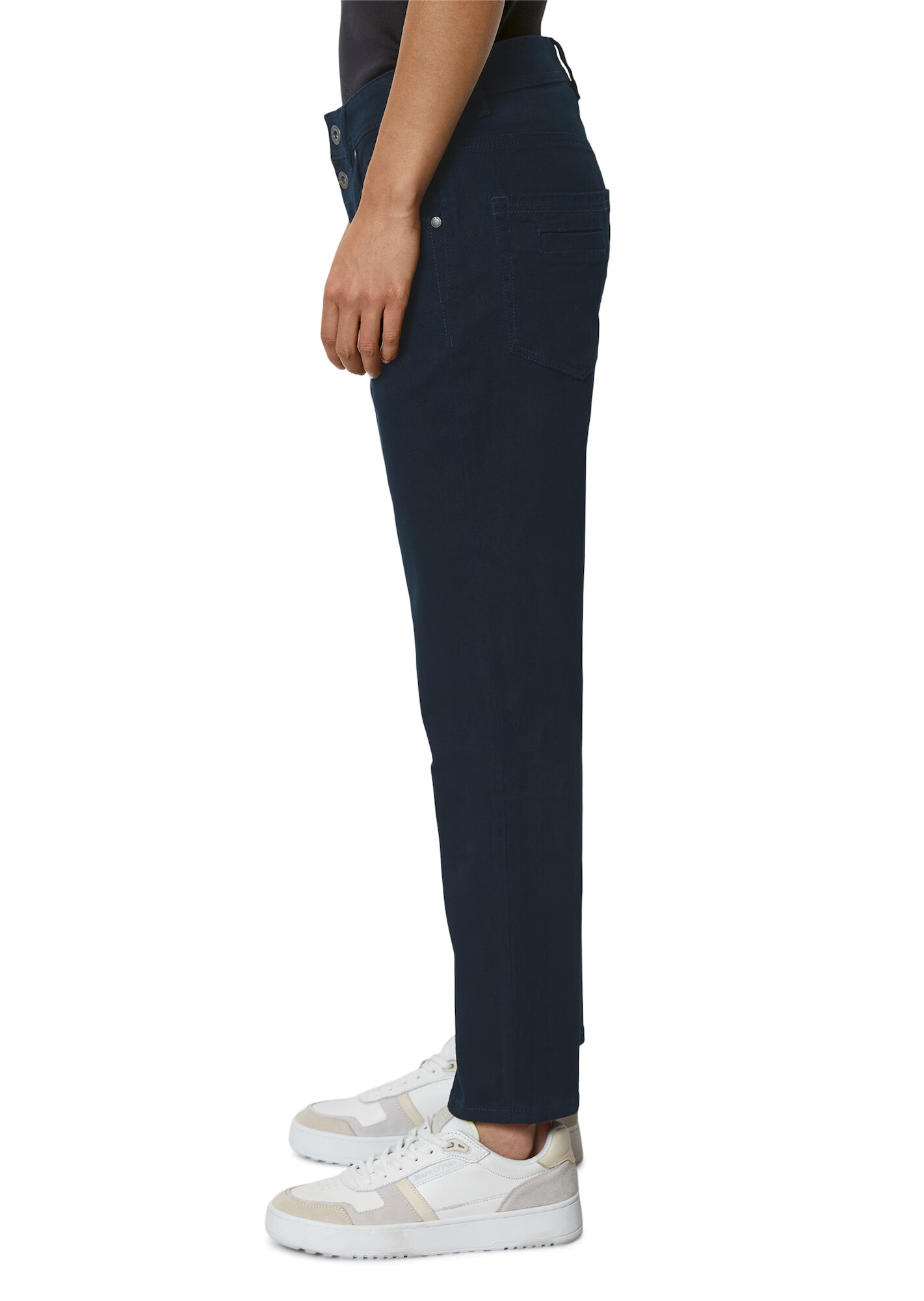 Marc O'Polo Pantaloni 'Theda' bleumarin - Pled.ro