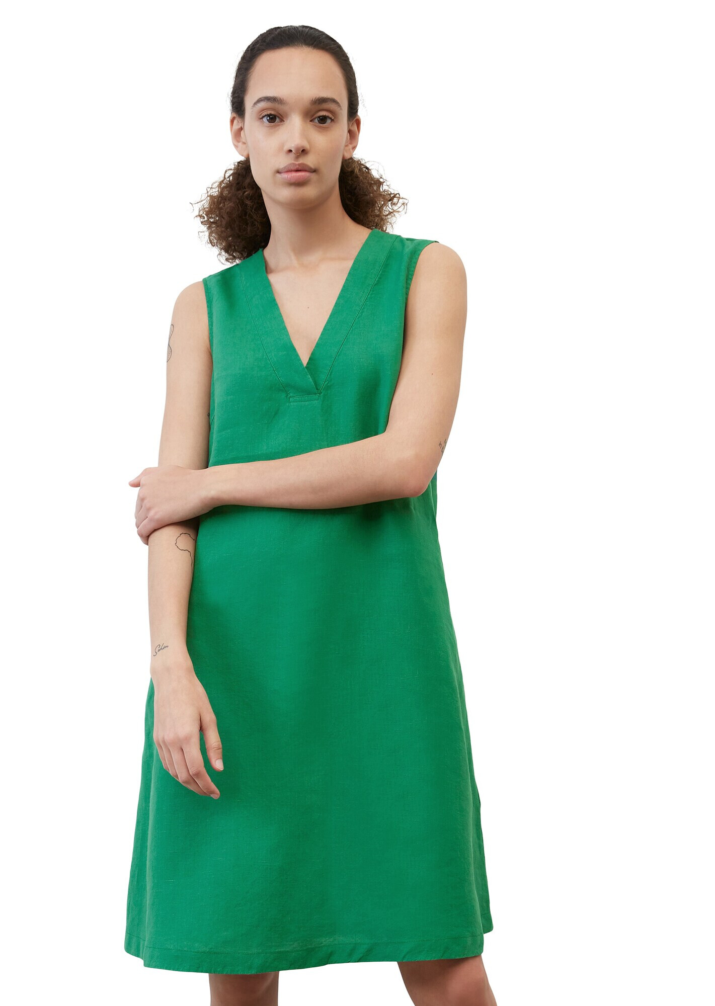 Marc O'Polo Rochie de vară verde iarbă - Pled.ro