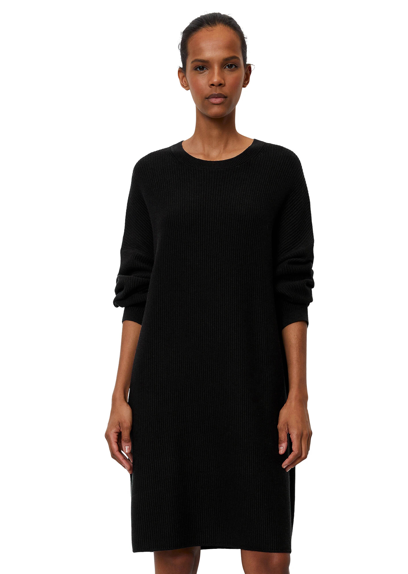 Marc O'Polo Rochie tricotat negru - Pled.ro