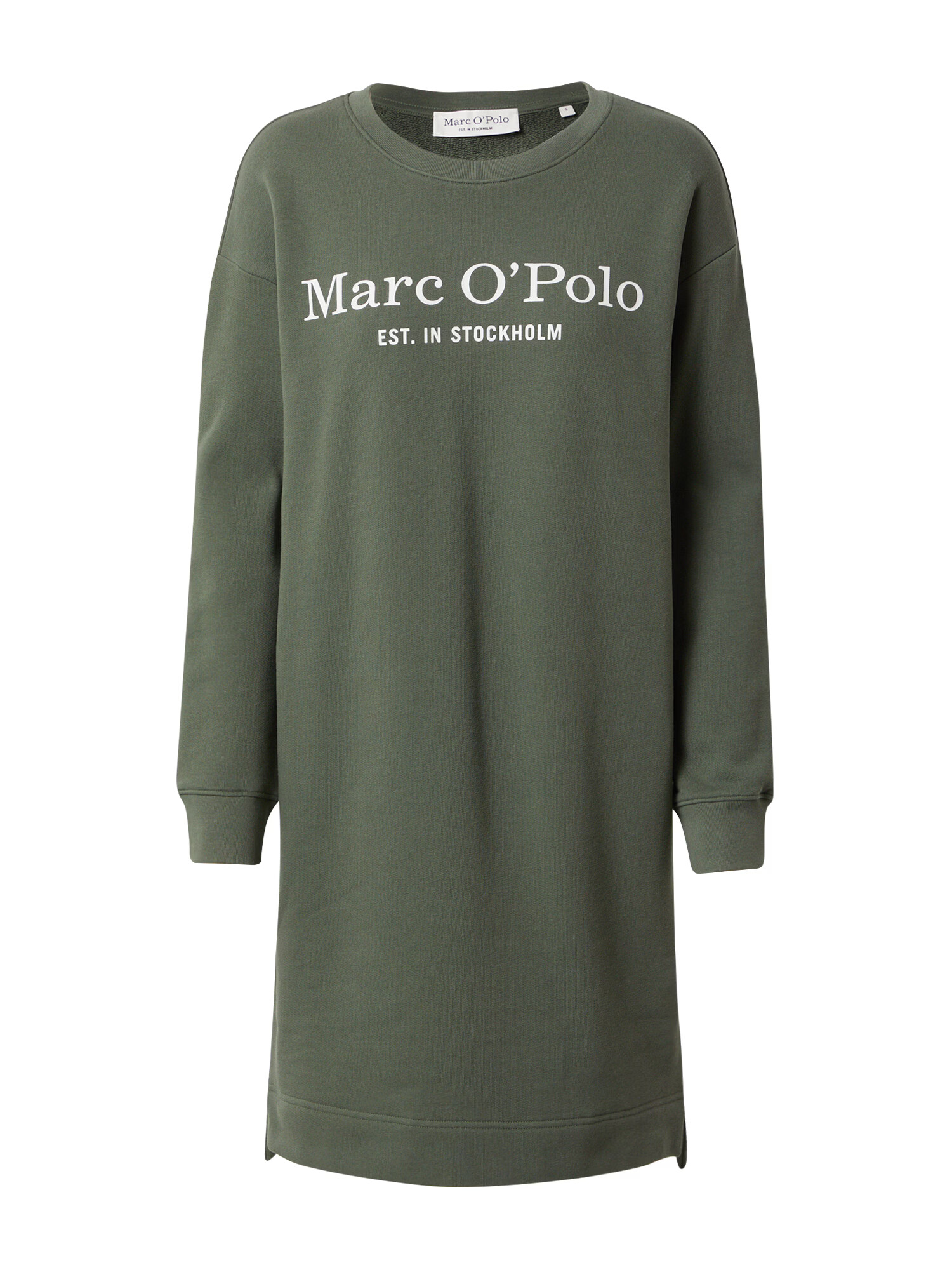 Marc O'Polo Rochie verde închis / alb - Pled.ro