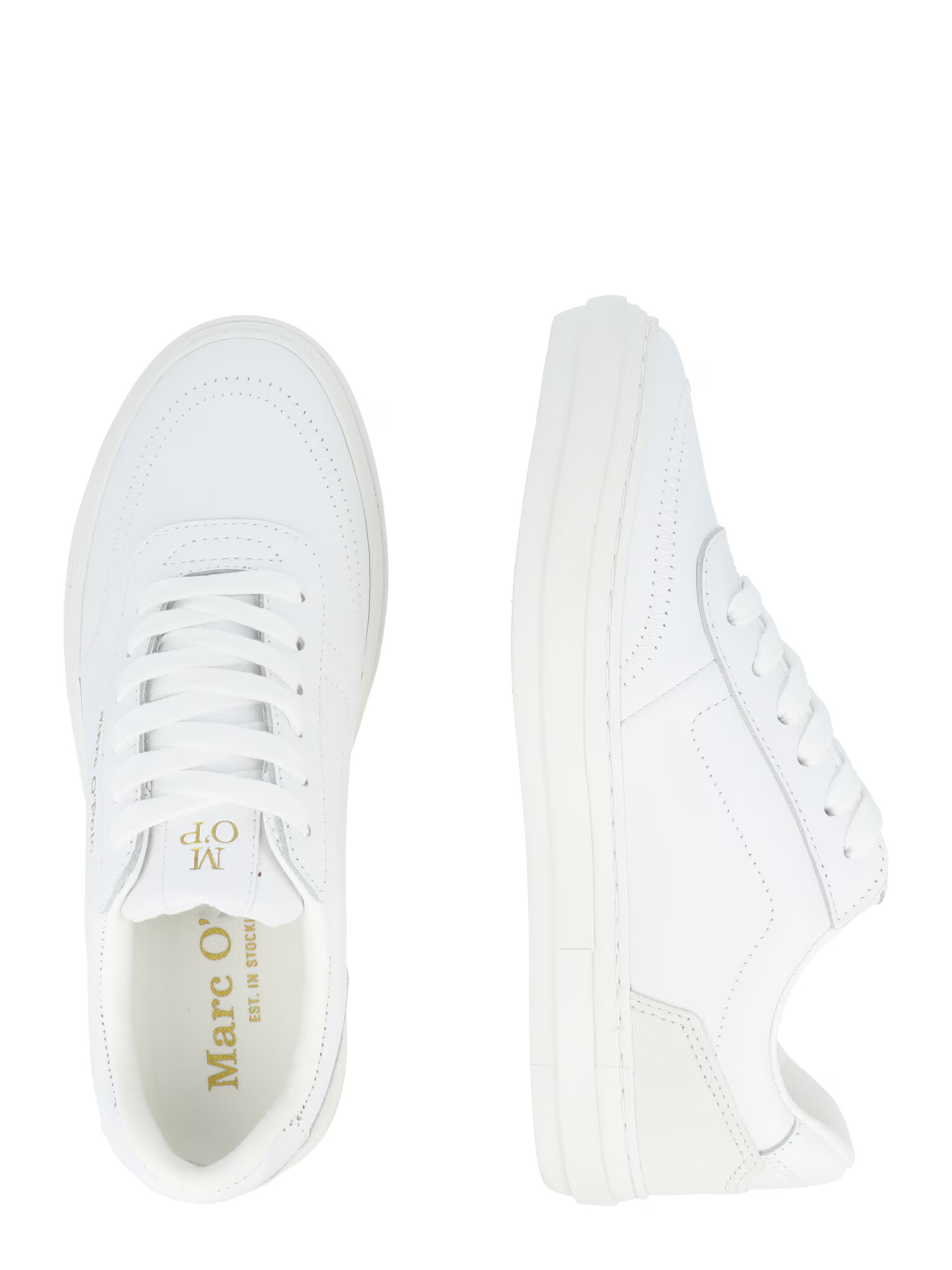 Marc O'Polo Sneaker low bej / auriu / alb - Pled.ro