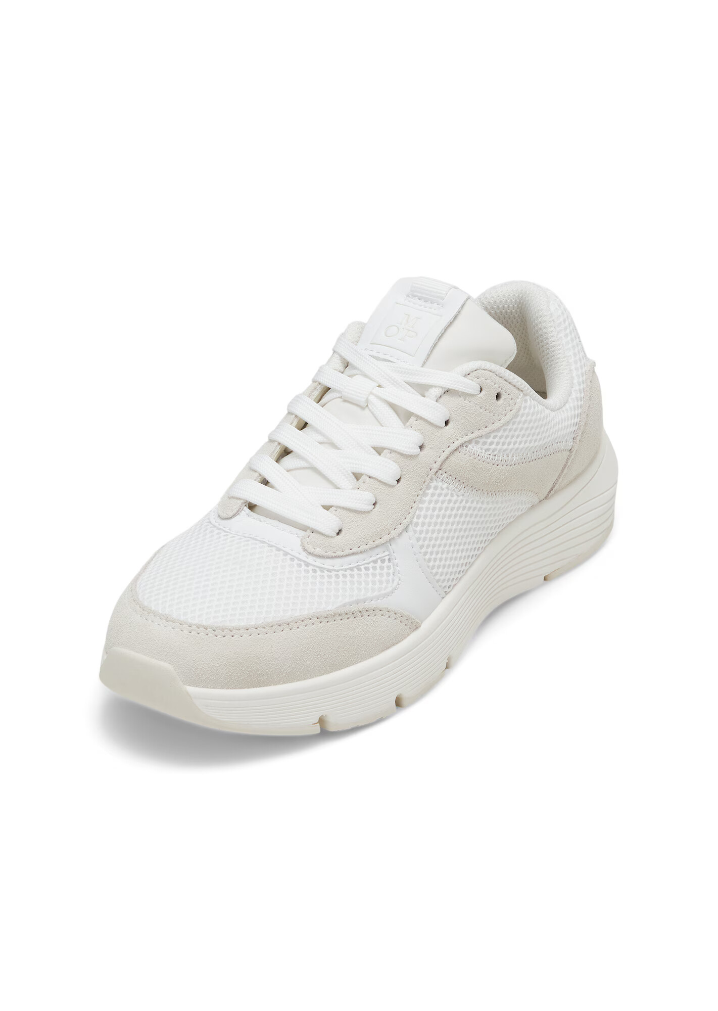 Marc O'Polo Sneaker low 'Leila' ecru / alb murdar - Pled.ro