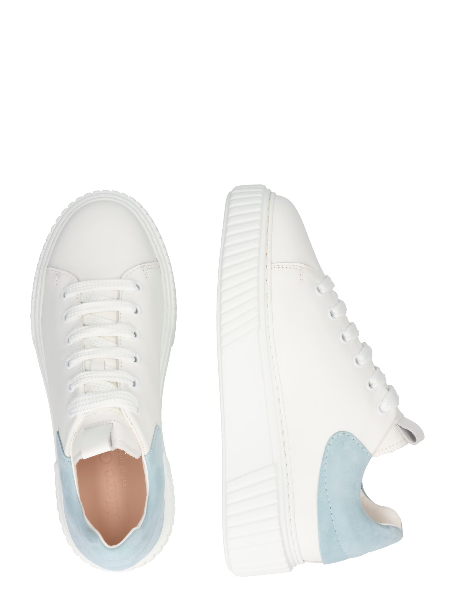 Marc O'Polo Sneaker low 'Svea' albastru deschis / alb - Pled.ro