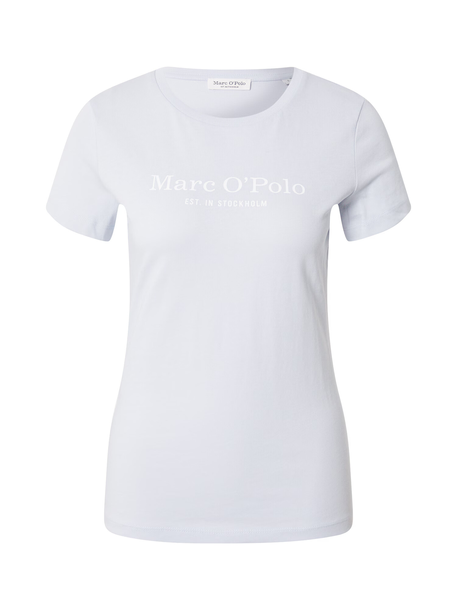 Marc O'Polo Tricou albastru pastel / alb - Pled.ro