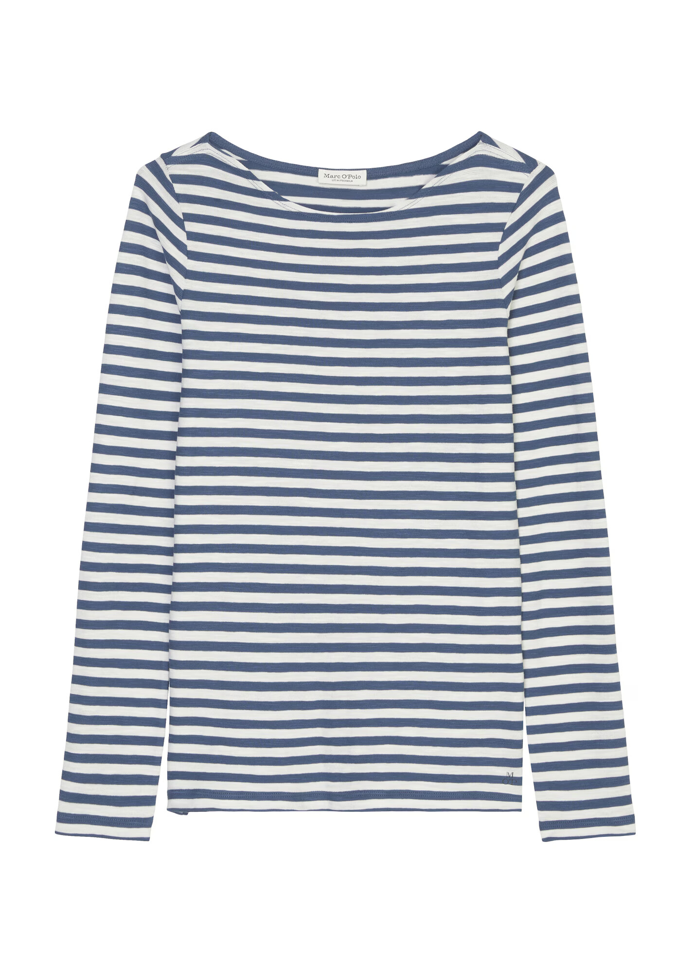 Marc O'Polo Tricou bleumarin / alb - Pled.ro