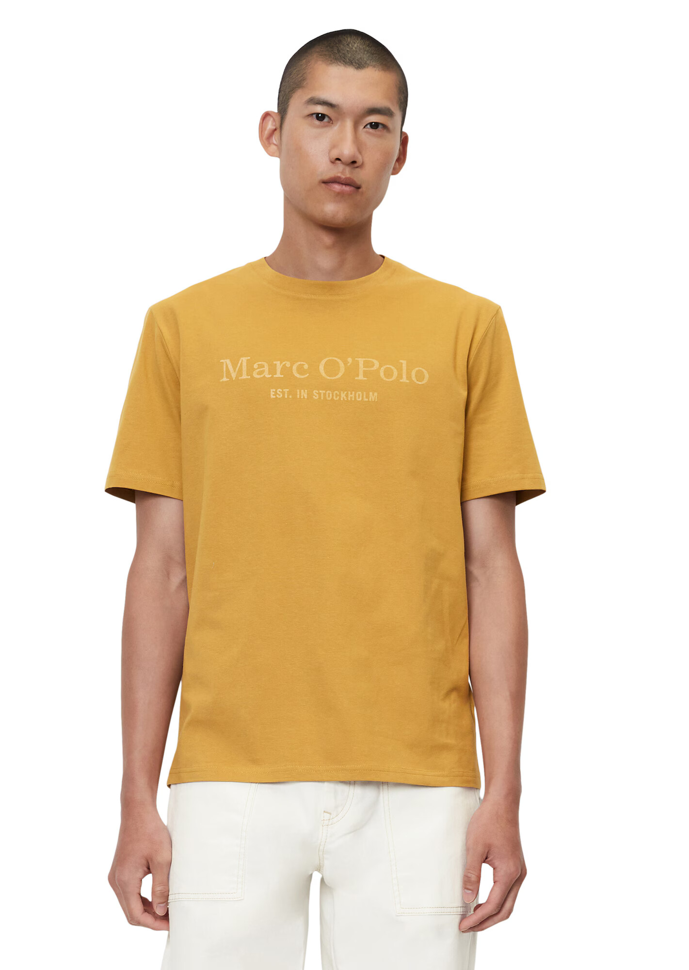 Marc O'Polo Tricou galben muștar / galben miere - Pled.ro